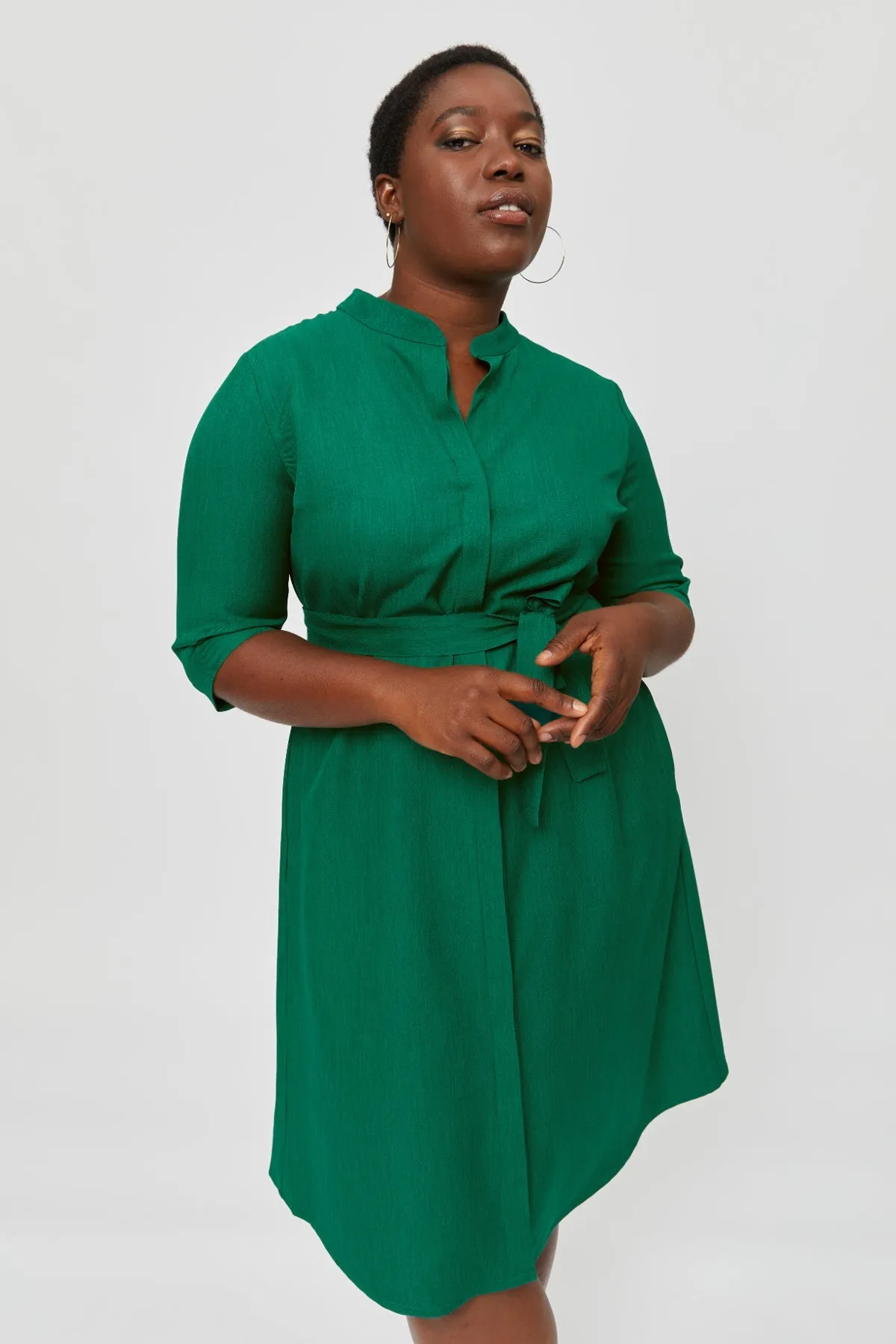 Lidia Shirt Dress Green sold by Ivalo.com product image thumbnail 3