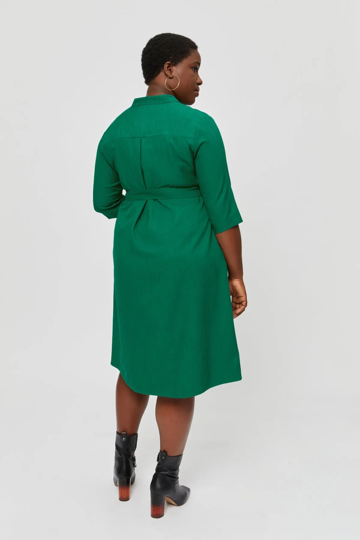 Lidia Shirt Dress Green sold by Ivalo.com product image thumbnail 2