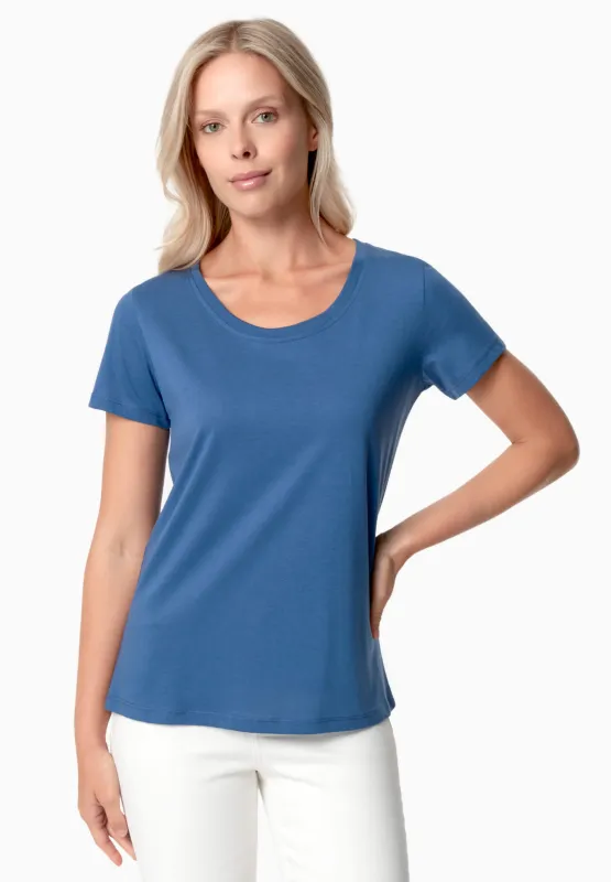 Tijeen T-Shirt Blue sold by Ivalo.com