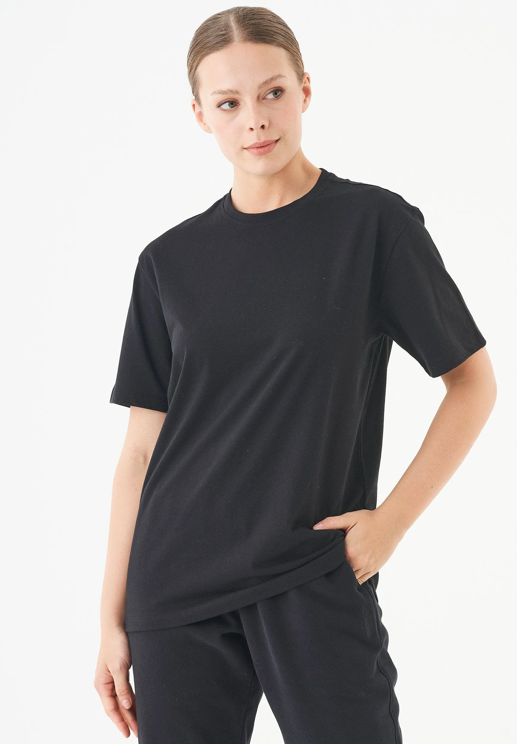 Tillo Unisex Basic Organic Cotton T-Shirt Black sold by Ivalo.com product image thumbnail 4