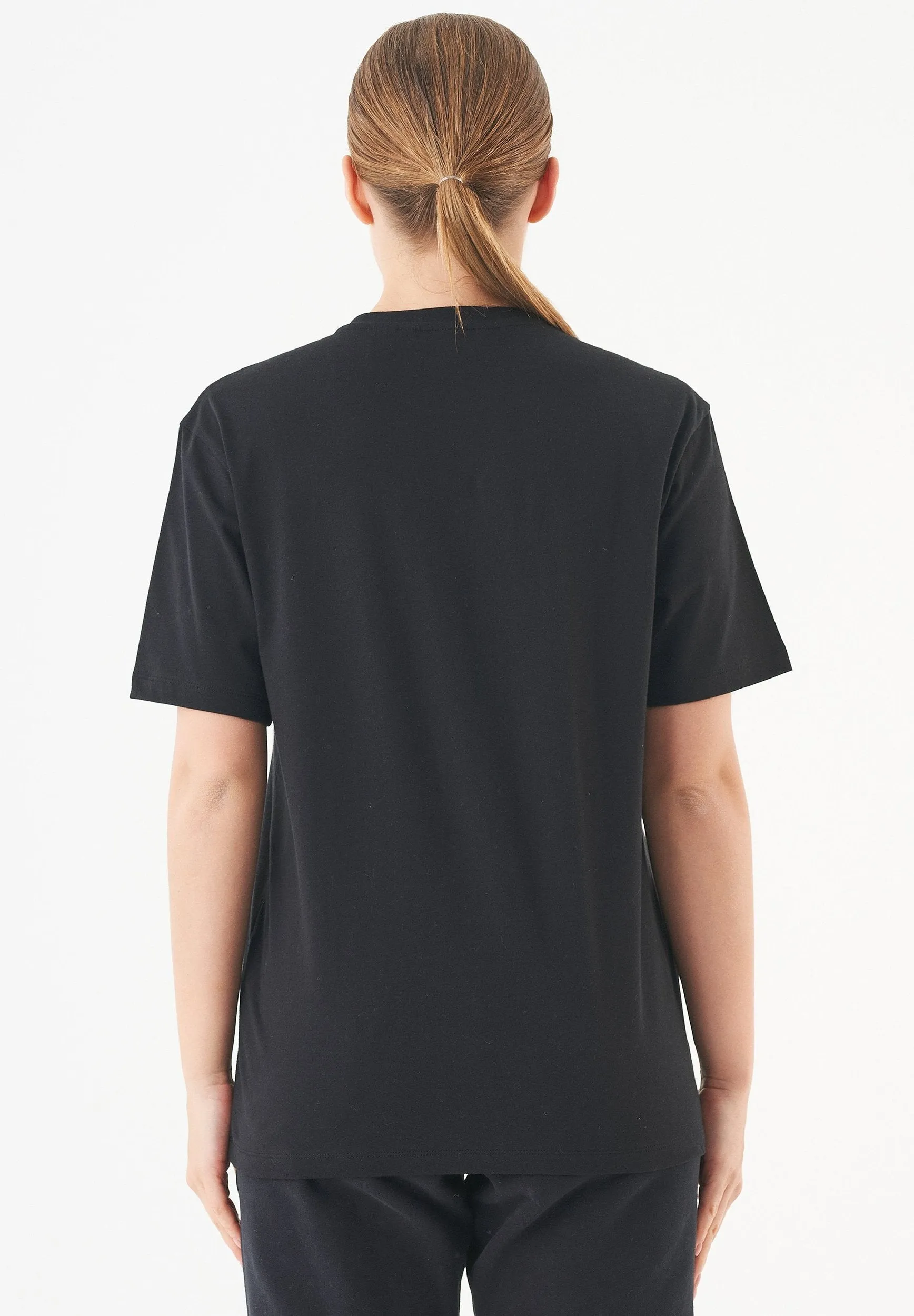 Tillo Unisex Basic Organic Cotton T-Shirt Black sold by Ivalo.com product image thumbnail 5