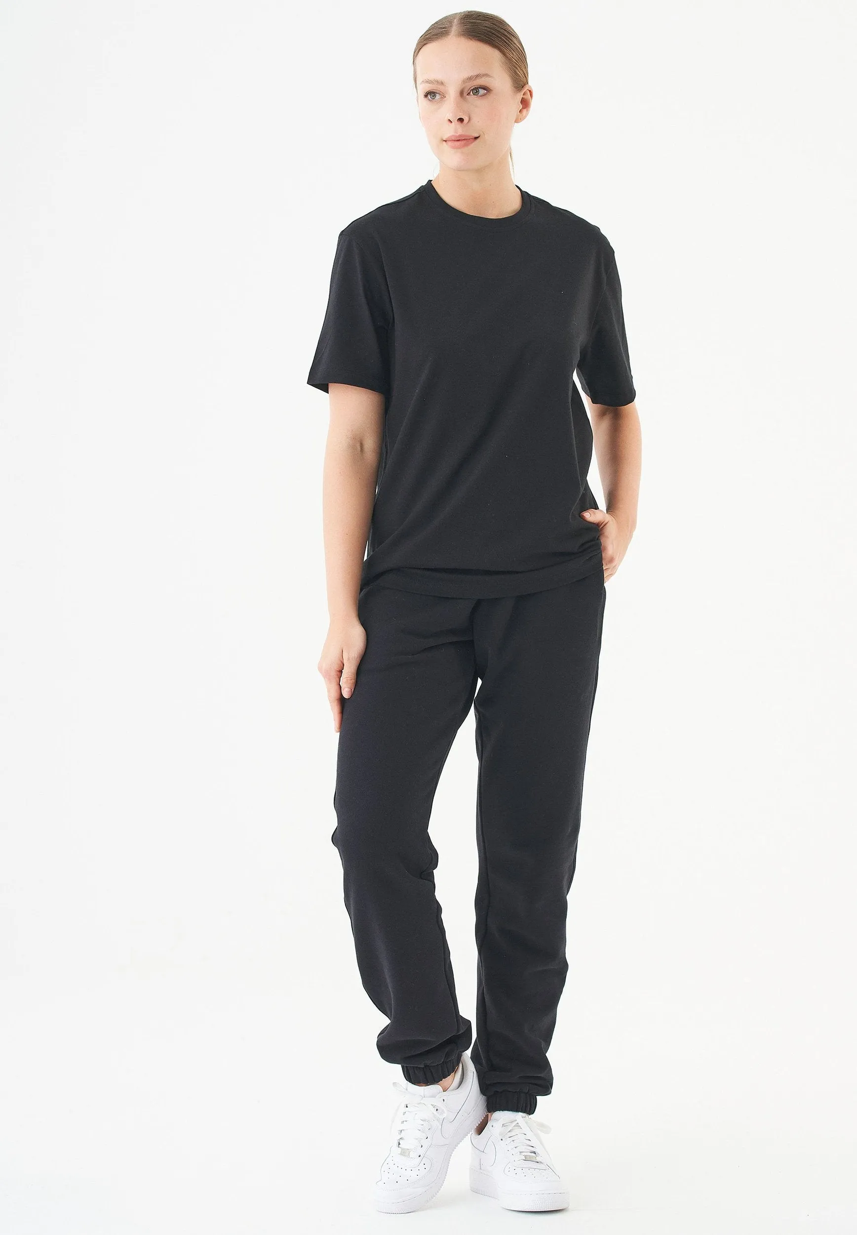 Tillo Unisex Basic Organic Cotton T-Shirt Black sold by Ivalo.com product image thumbnail 3