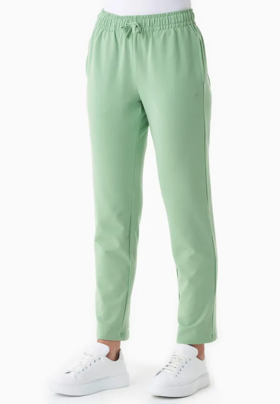 Parrla Light Organic Cotton Sweatpants Mineral Green sold by Ivalo.com