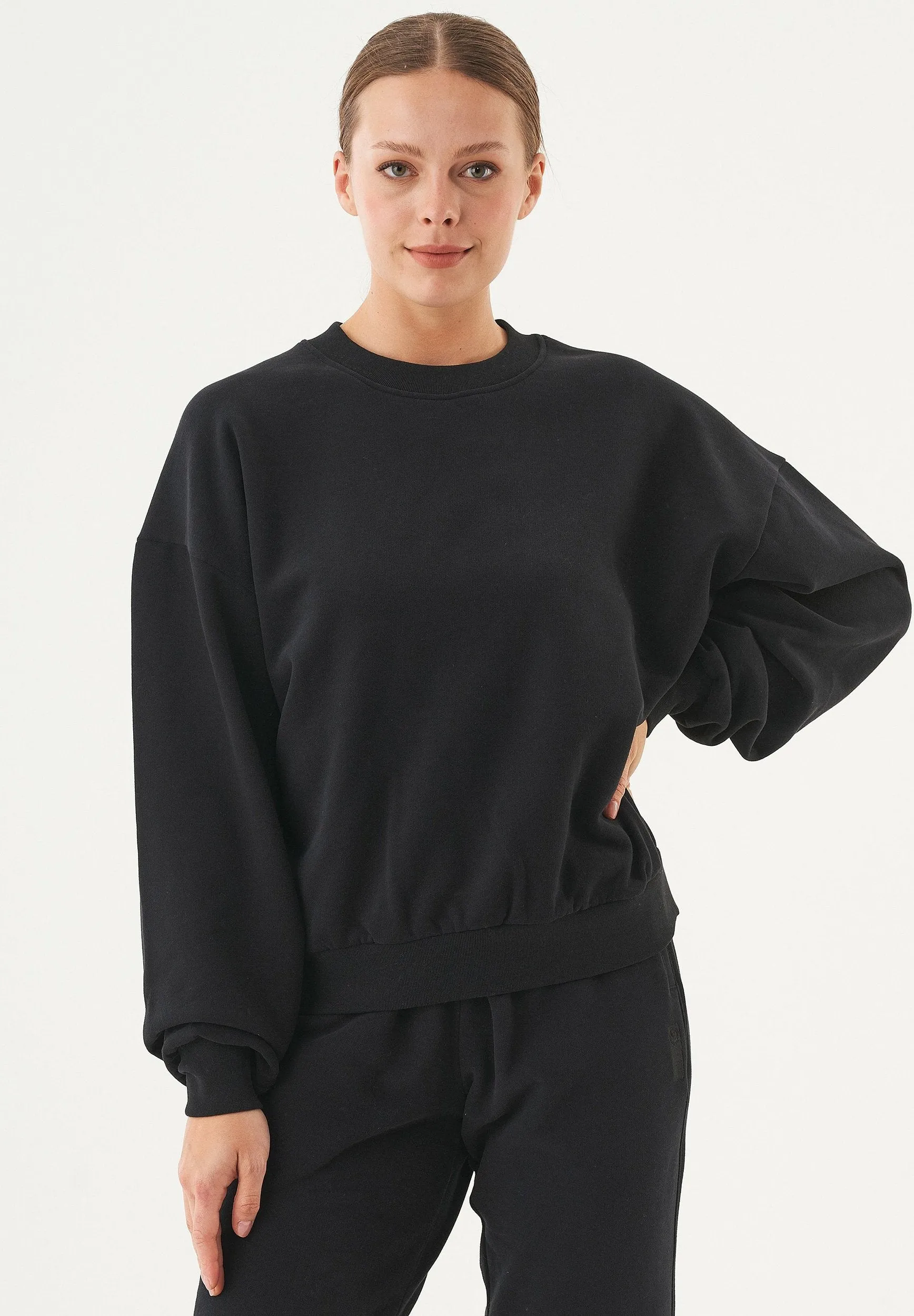 Buket Soft Touch Organic Cotton Sweatshirt Black sold by Ivalo.com product image thumbnail 4