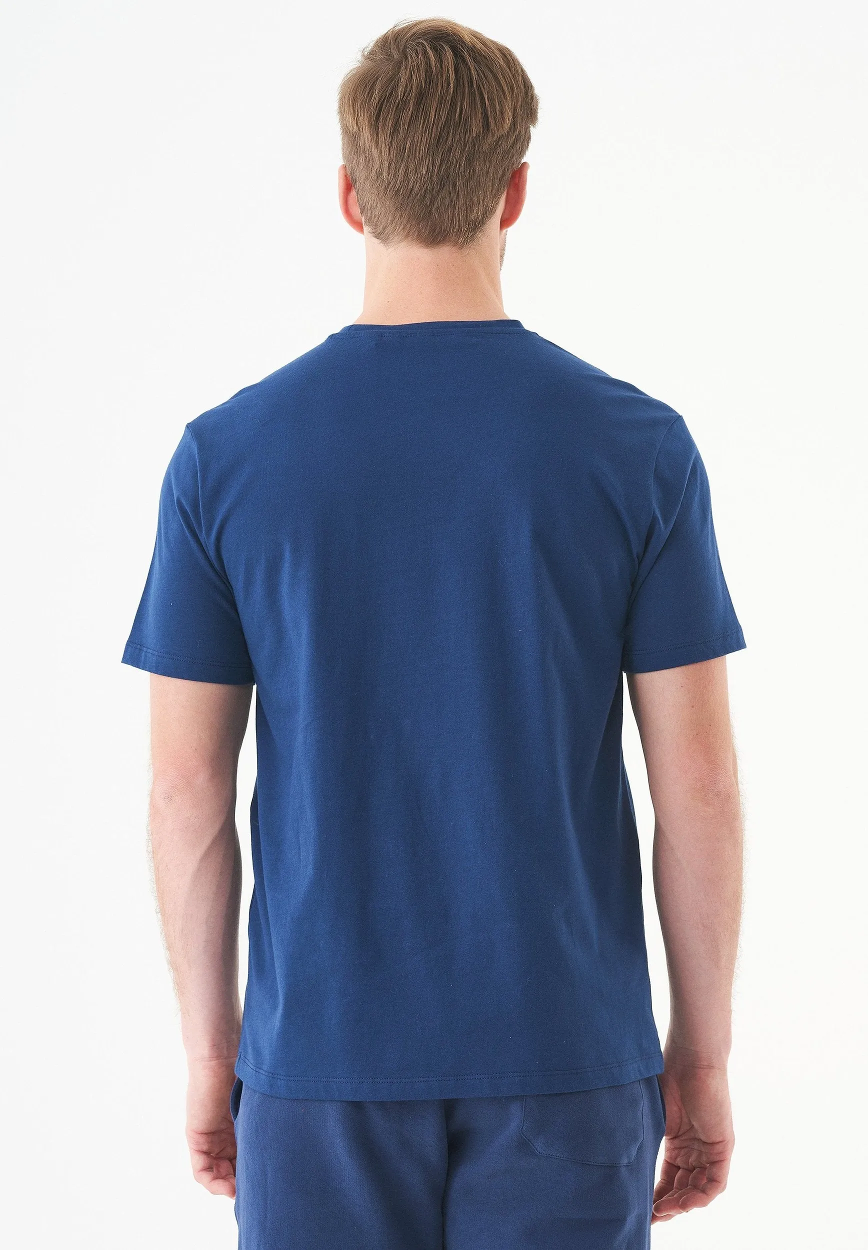 Tillo Unisex Basic Organic Cotton T-Shirt Navy sold by Ivalo.com product image thumbnail 5