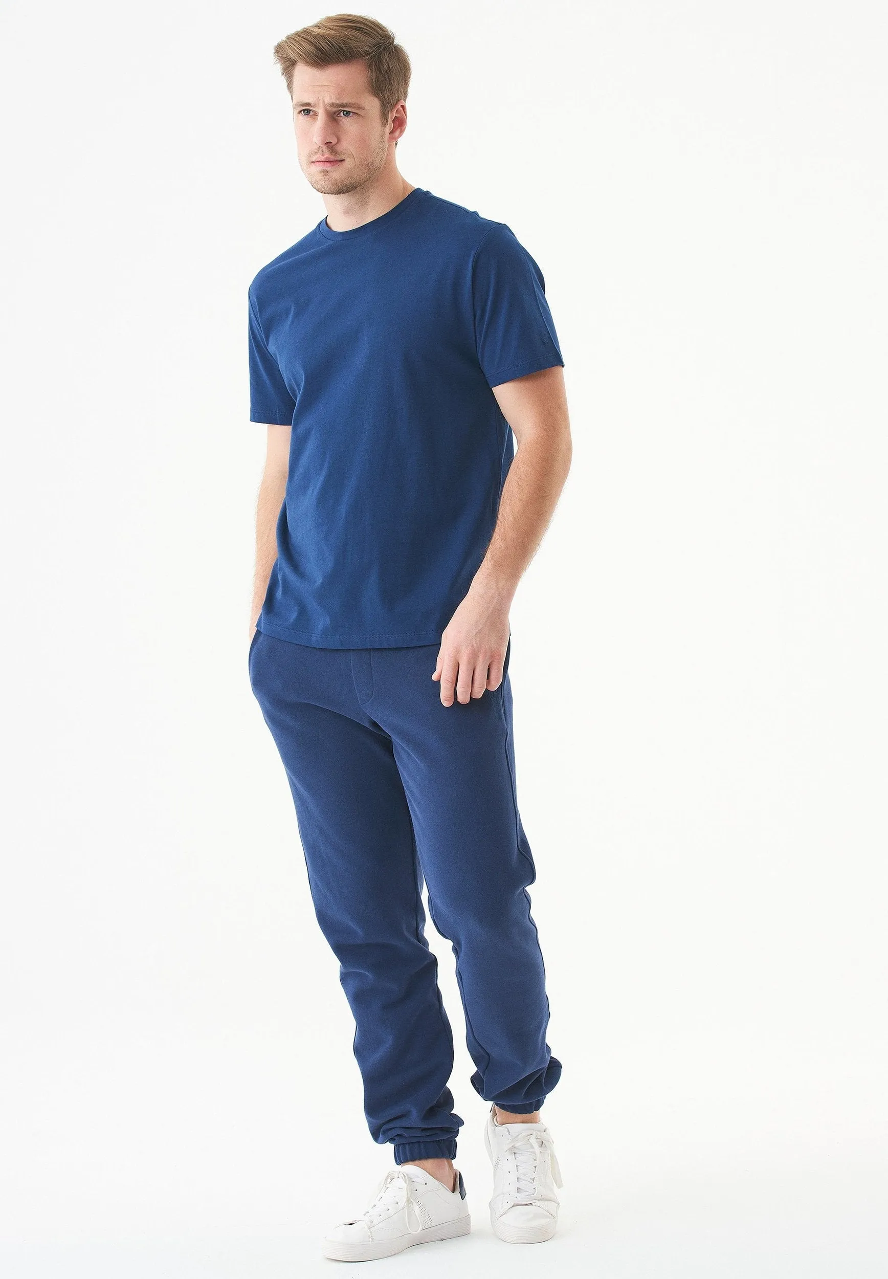 Tillo Unisex Basic Organic Cotton T-Shirt Navy sold by Ivalo.com product image thumbnail 3