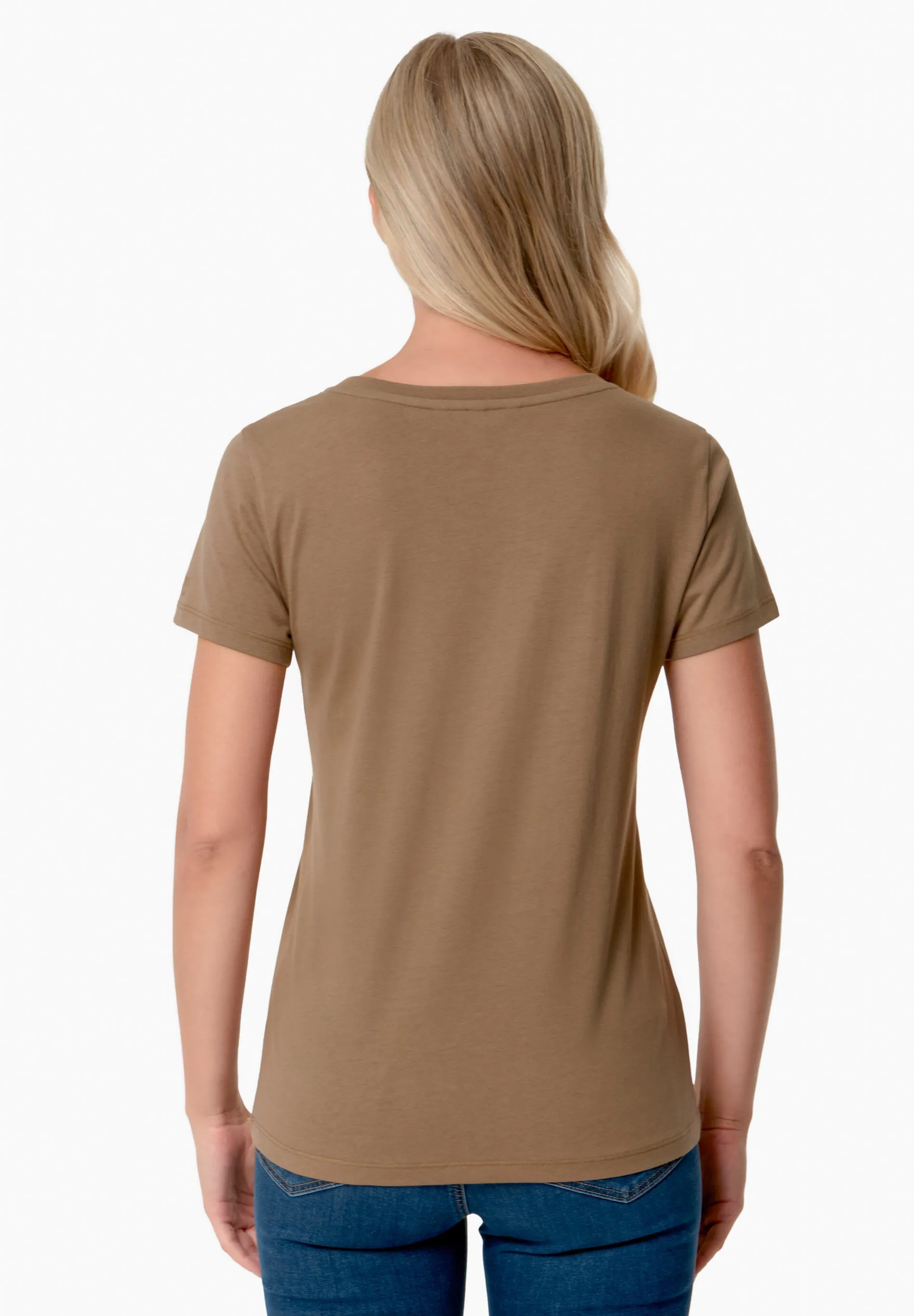 Tijeen T-Shirt Brown sold by Ivalo.com product image thumbnail 4