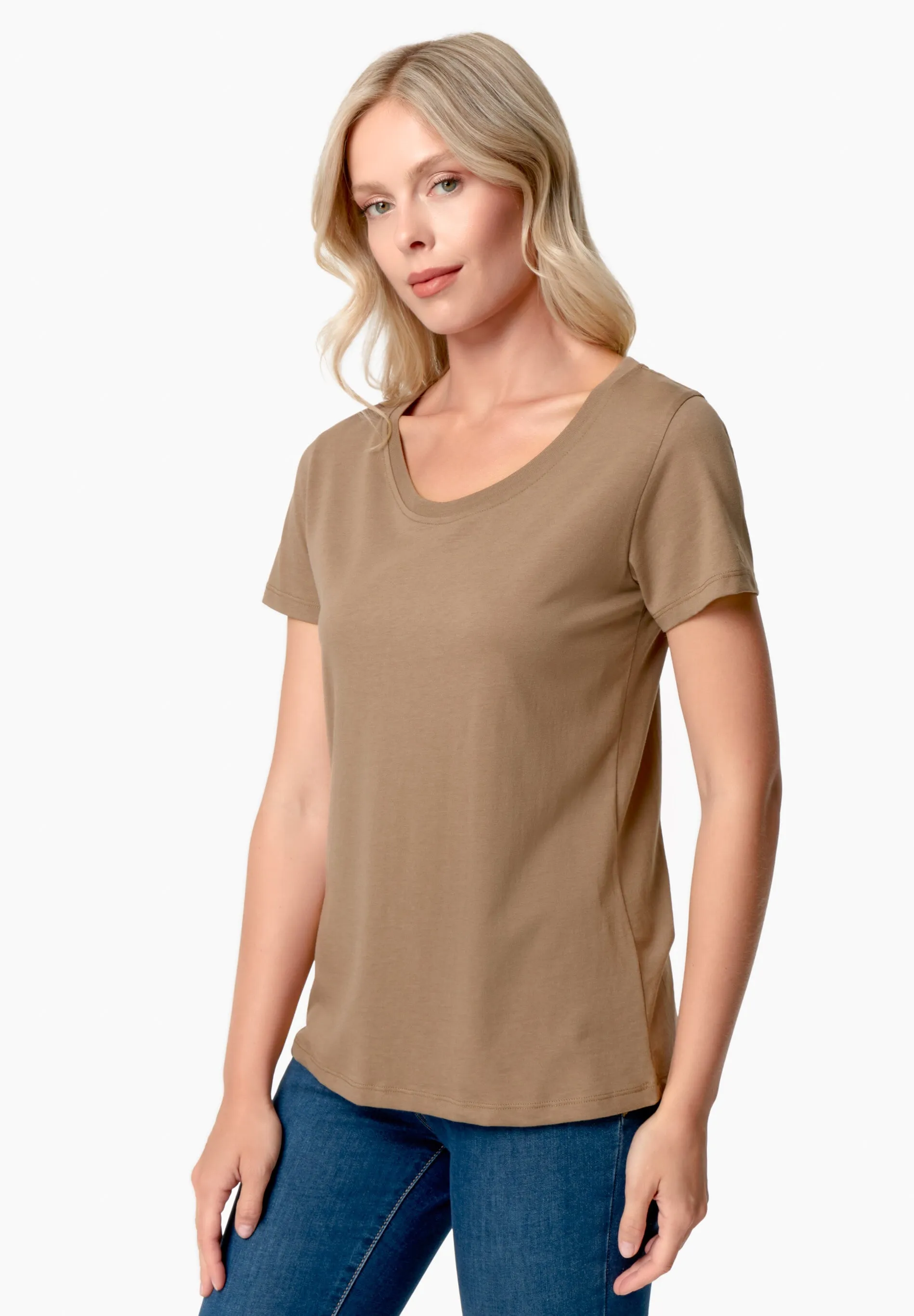 Tijeen T-Shirt Brown sold by Ivalo.com product image thumbnail 3