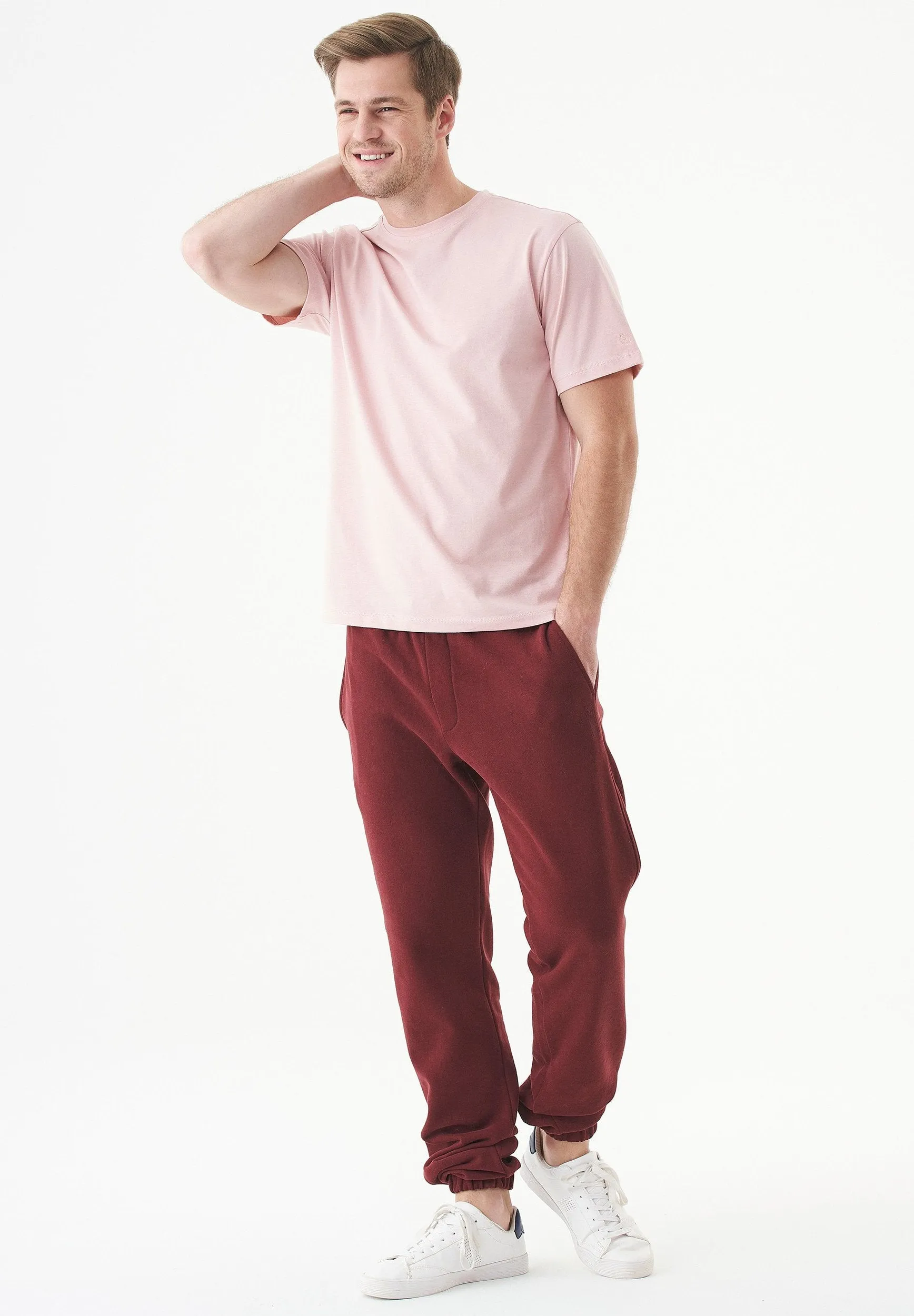 Tillo Unisex Basic Organic Cotton T-Shirt Dusty Pink sold by Ivalo.com product image thumbnail 3