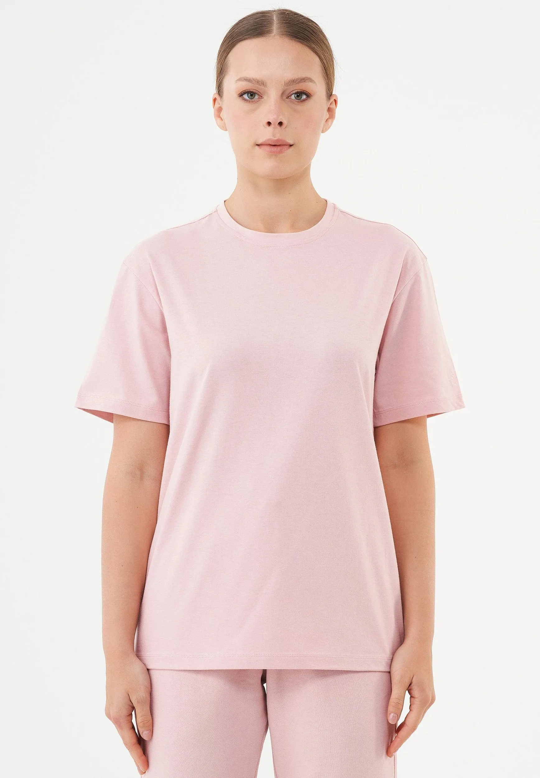 Tillo Unisex Basic Organic Cotton T-Shirt Dusty Pink sold by Ivalo.com product image thumbnail 2