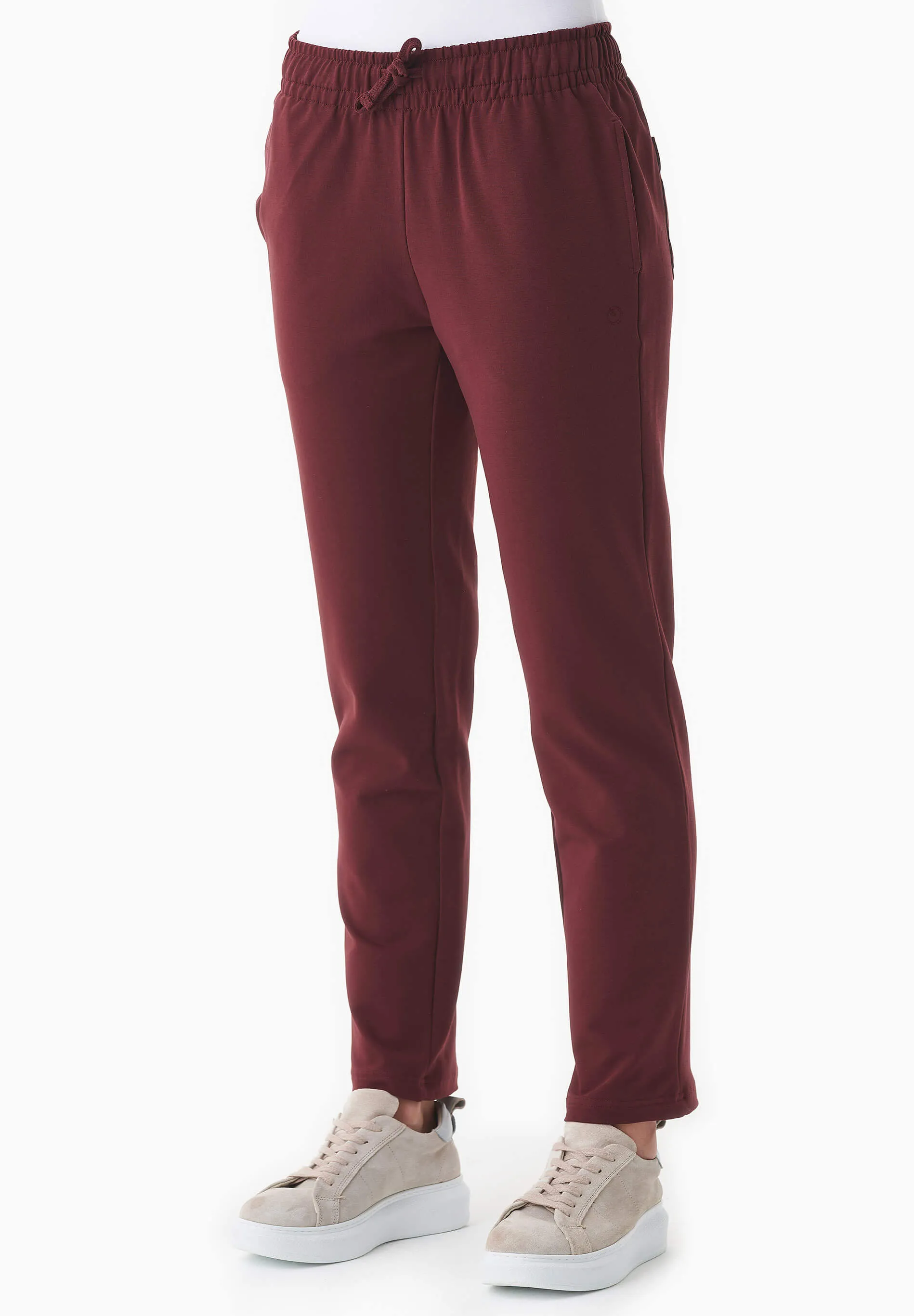 Parrla Light Organic Cotton Sweatpants Bordeaux sold by Ivalo.com