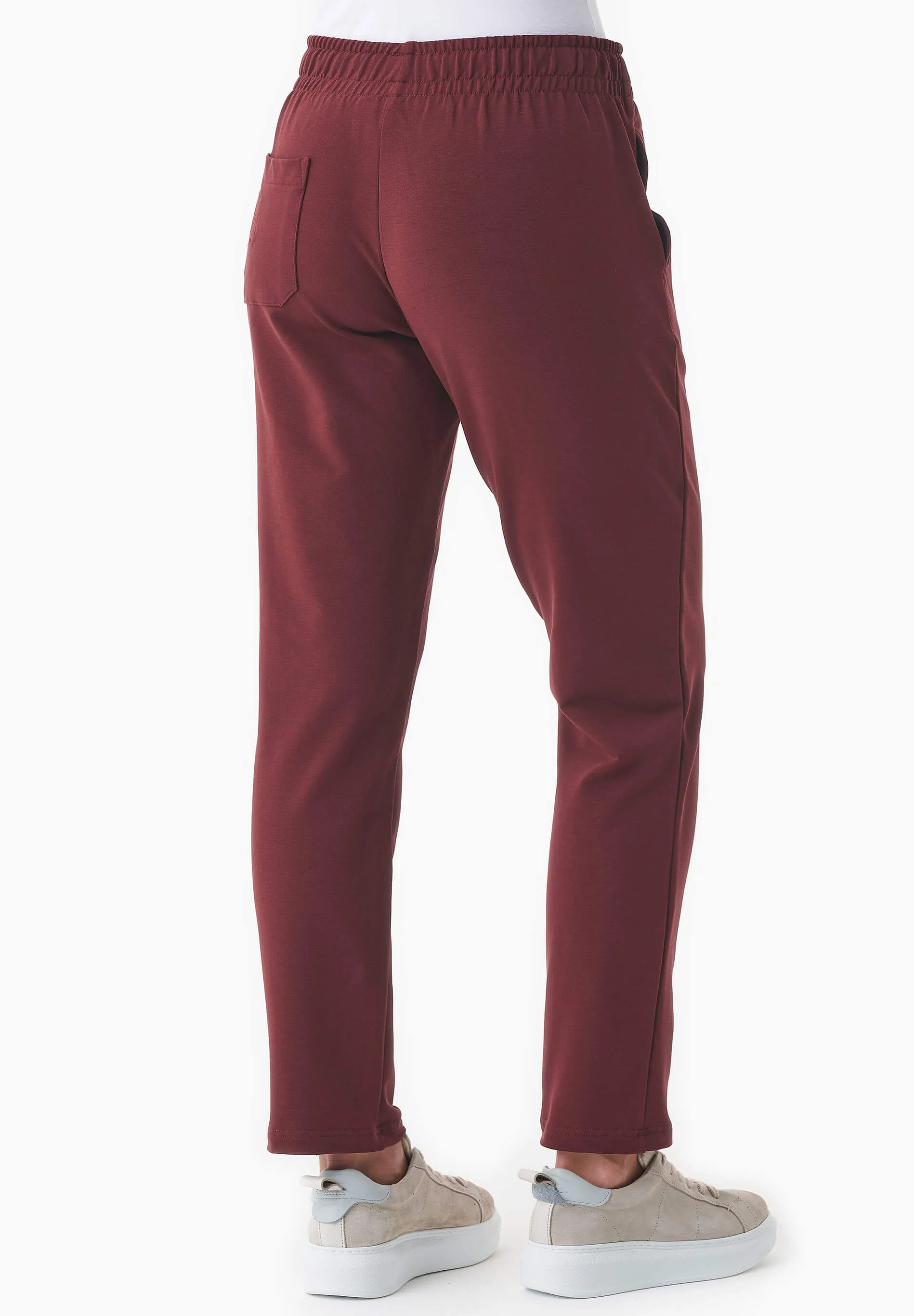 Parrla Light Organic Cotton Sweatpants Bordeaux sold by Ivalo.com product image thumbnail 2