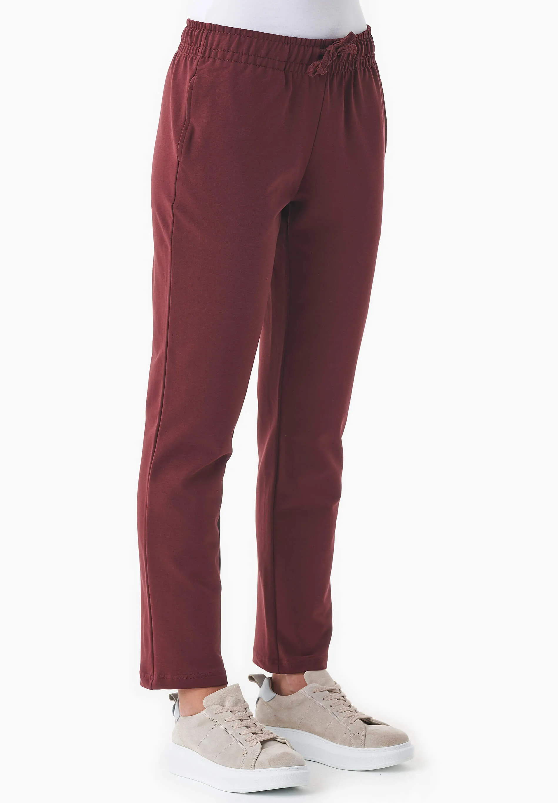 Parrla Light Organic Cotton Sweatpants Bordeaux sold by Ivalo.com product image thumbnail 4