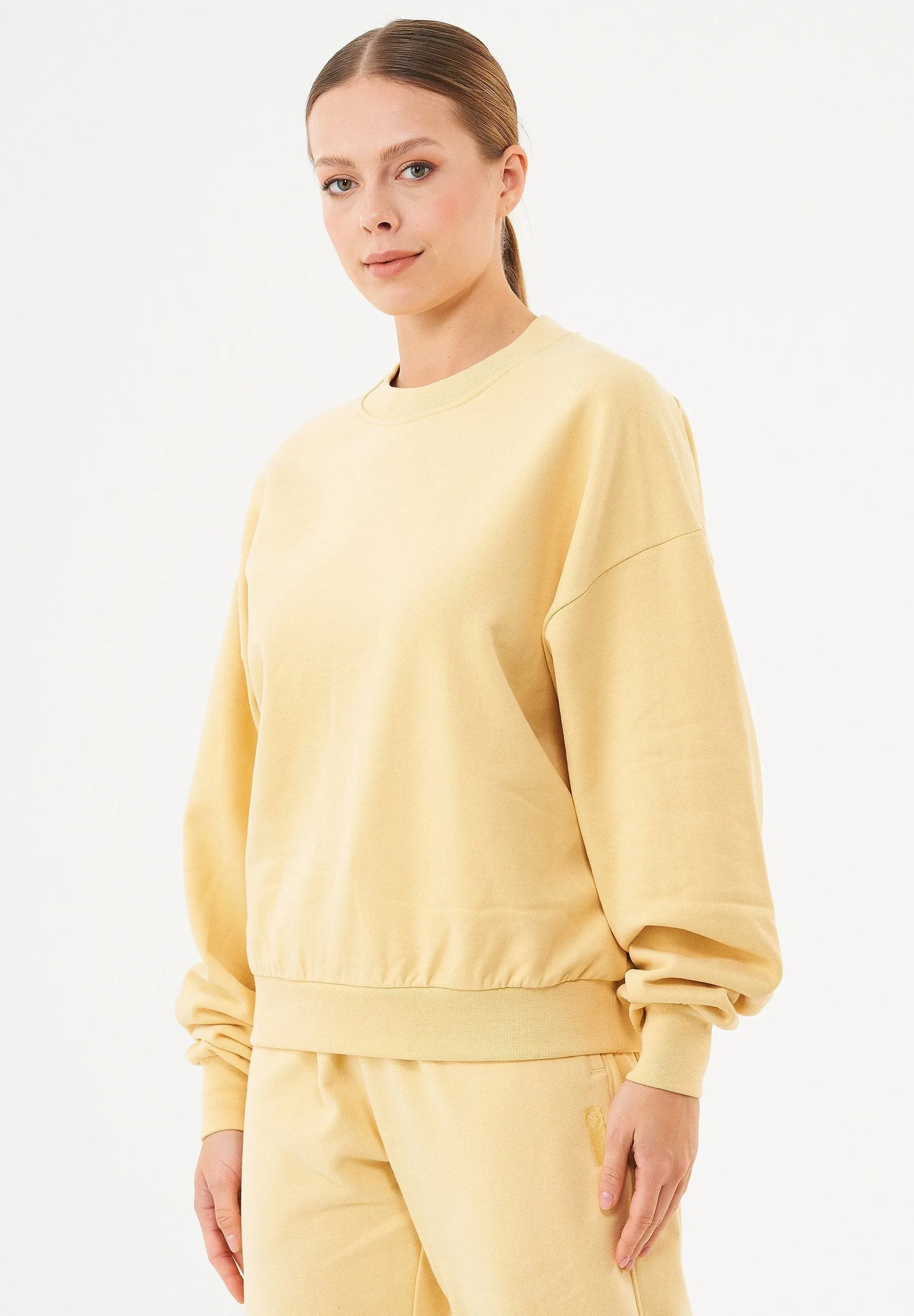 Buket Soft Touch Organic Cotton Sweatshirt Soft Yellow sold by Ivalo.com product image thumbnail 4