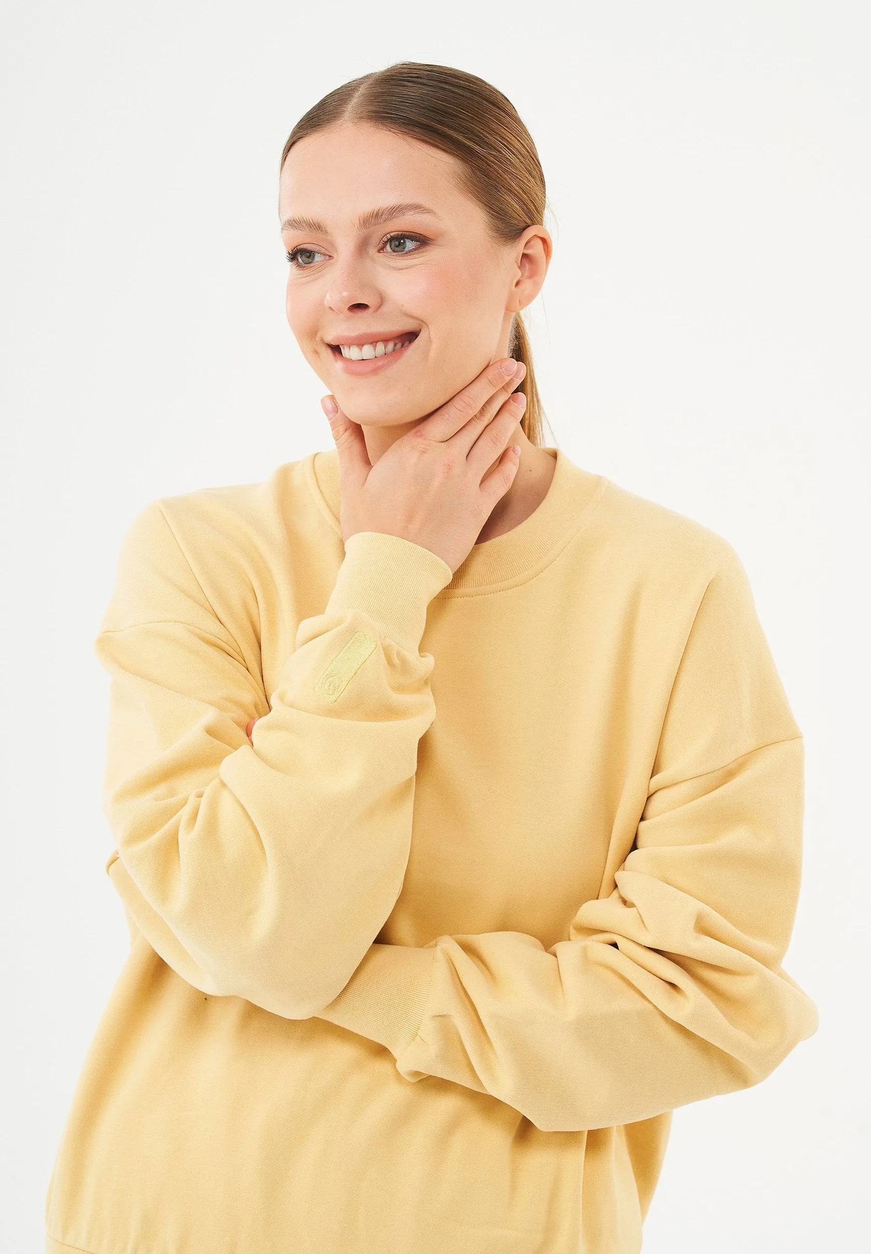 Buket Soft Touch Organic Cotton Sweatshirt Soft Yellow sold by Ivalo.com product image thumbnail 5