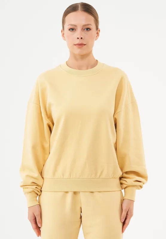 Buket Soft Touch Organic Cotton Sweatshirt Soft Yellow sold by Ivalo.com