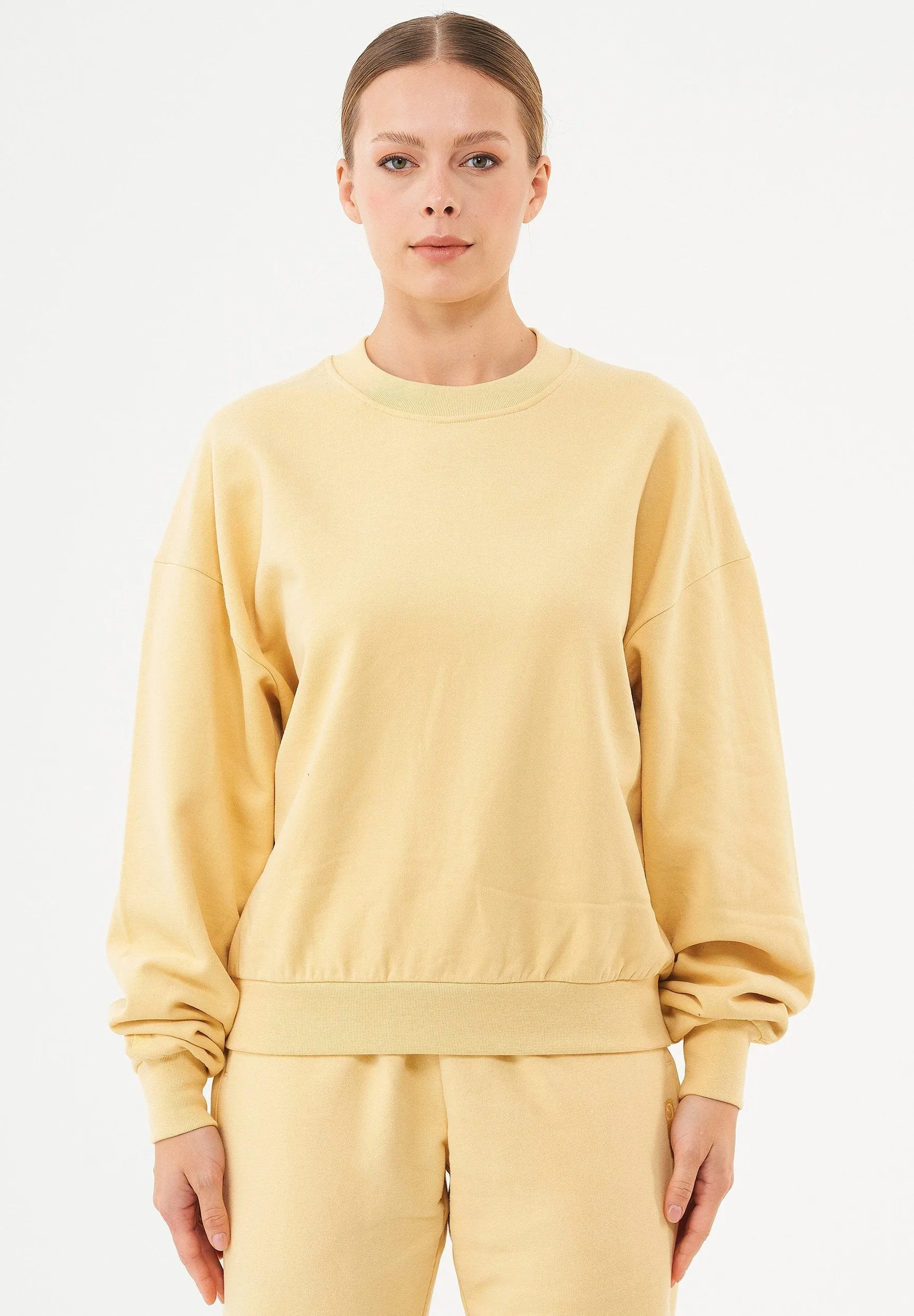 Buket Soft Touch Organic Cotton Sweatshirt Soft Yellow sold by Ivalo.com
