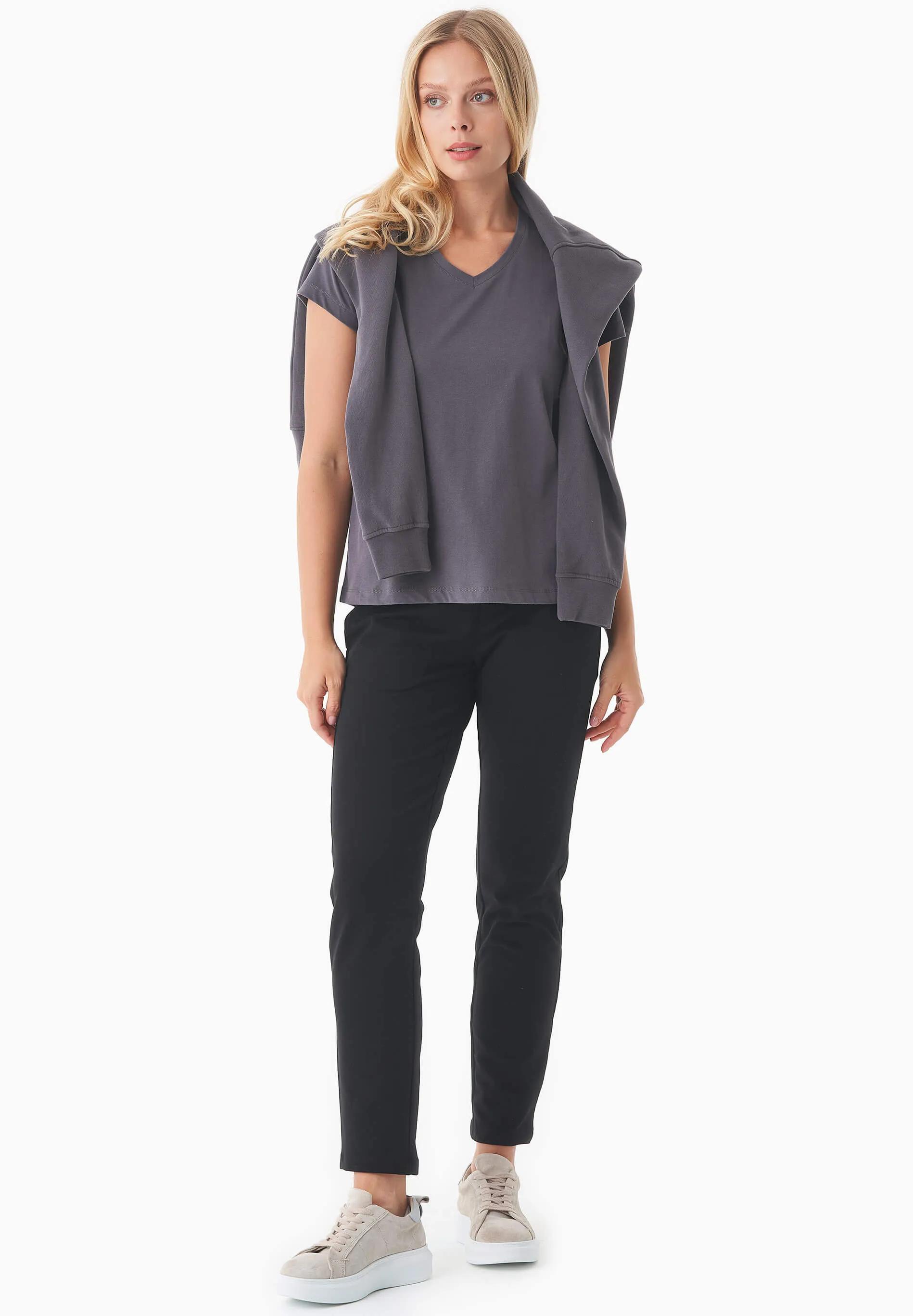 Parrla Light Organic Cotton Sweatpants Black sold by Ivalo.com product image thumbnail 3