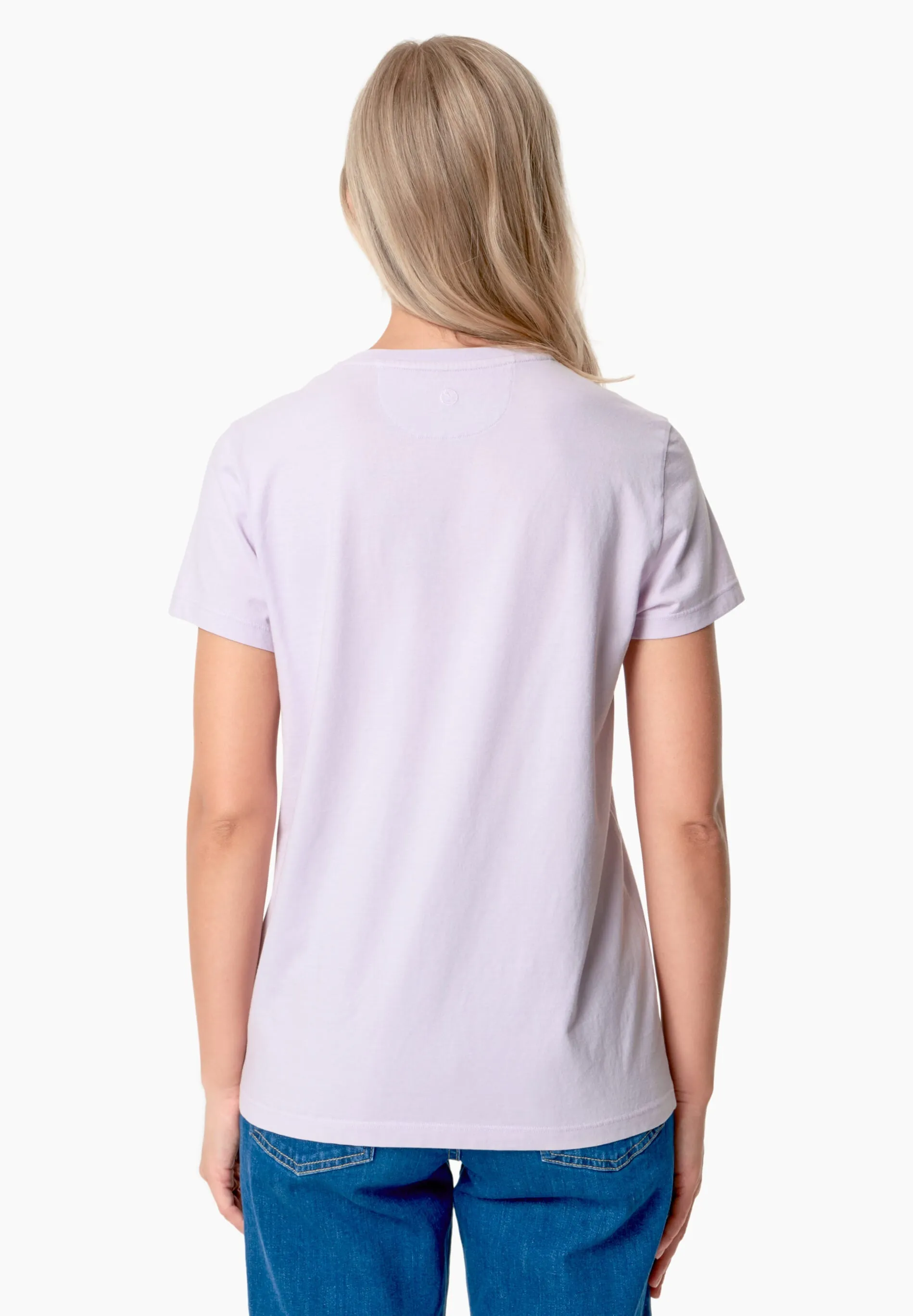 Tessa Basic V-Neck T-Shirt Soft Lilac sold by Ivalo.com product image thumbnail 4