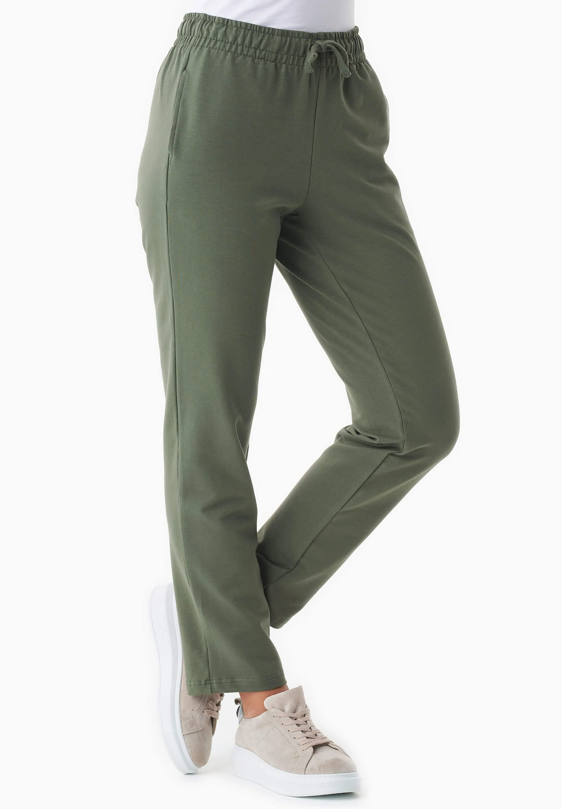 Parrla Light Organic Cotton Sweatpants Olive sold by Ivalo.com product image thumbnail 3