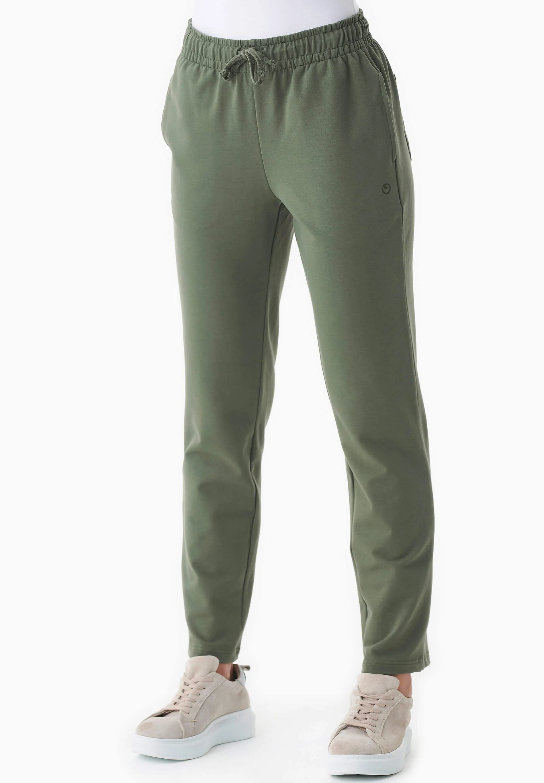Parrla Light Organic Cotton Sweatpants Olive sold by Ivalo.com product image thumbnail 4