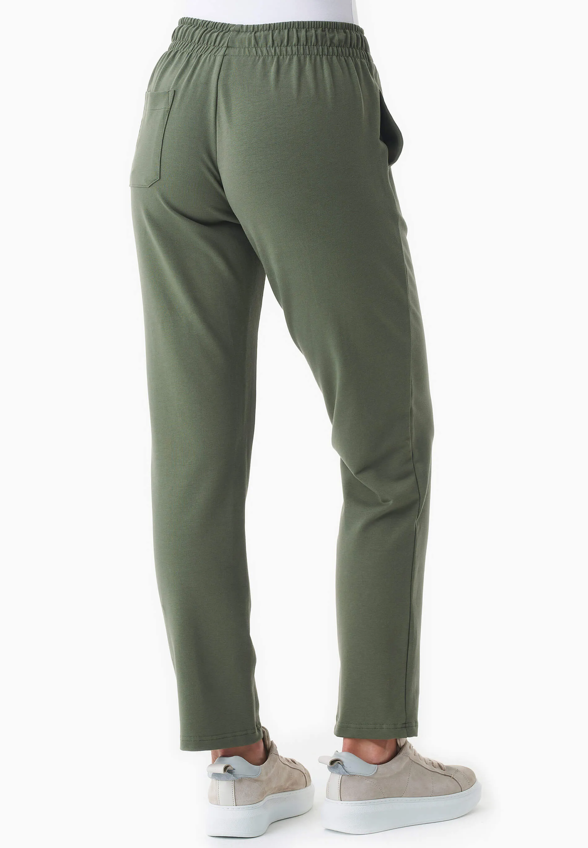 Parrla Light Organic Cotton Sweatpants Olive sold by Ivalo.com product image thumbnail 2