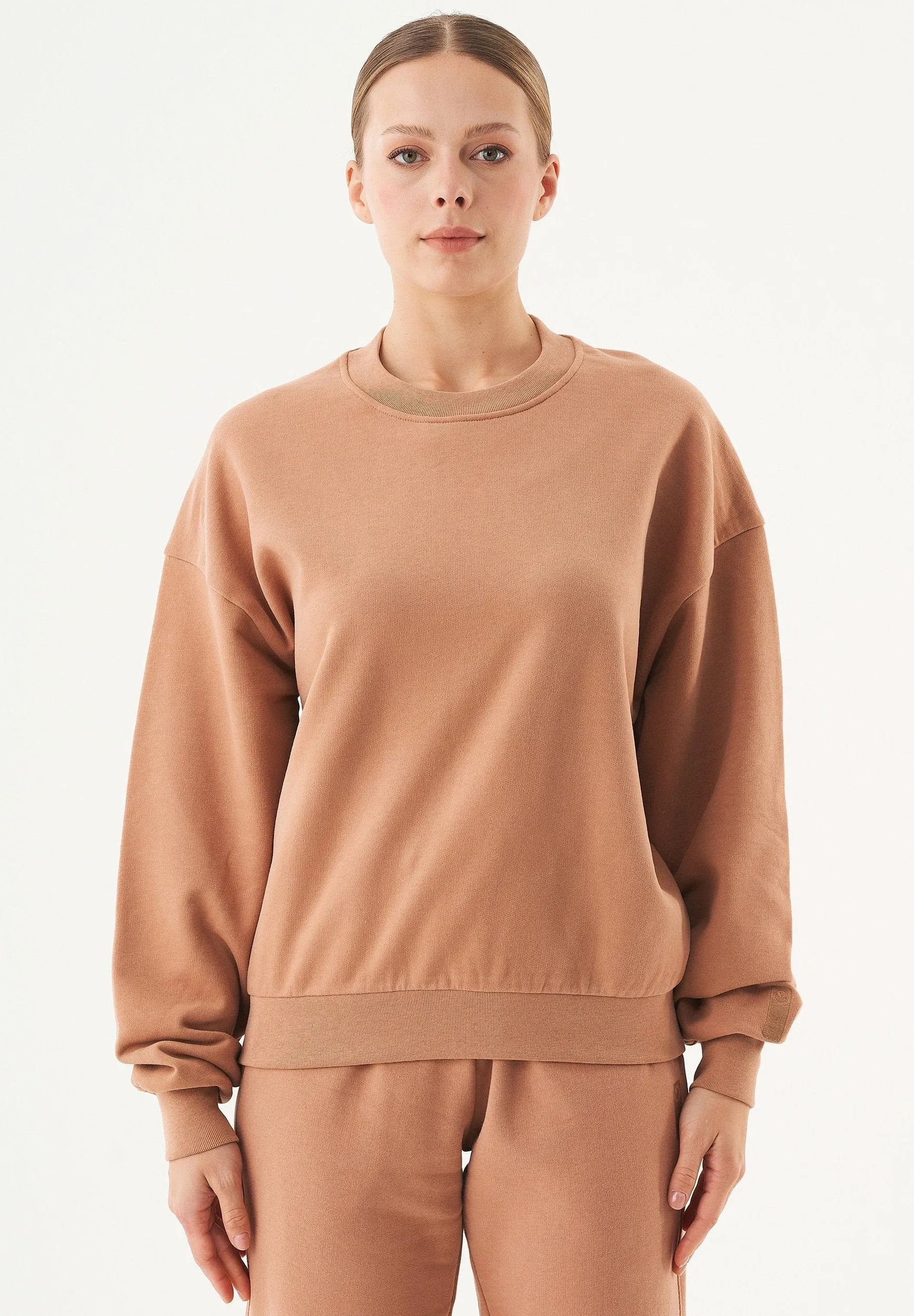 Buket Soft Touch Organic Cotton Sweatshirt Light Brown sold by Ivalo.com