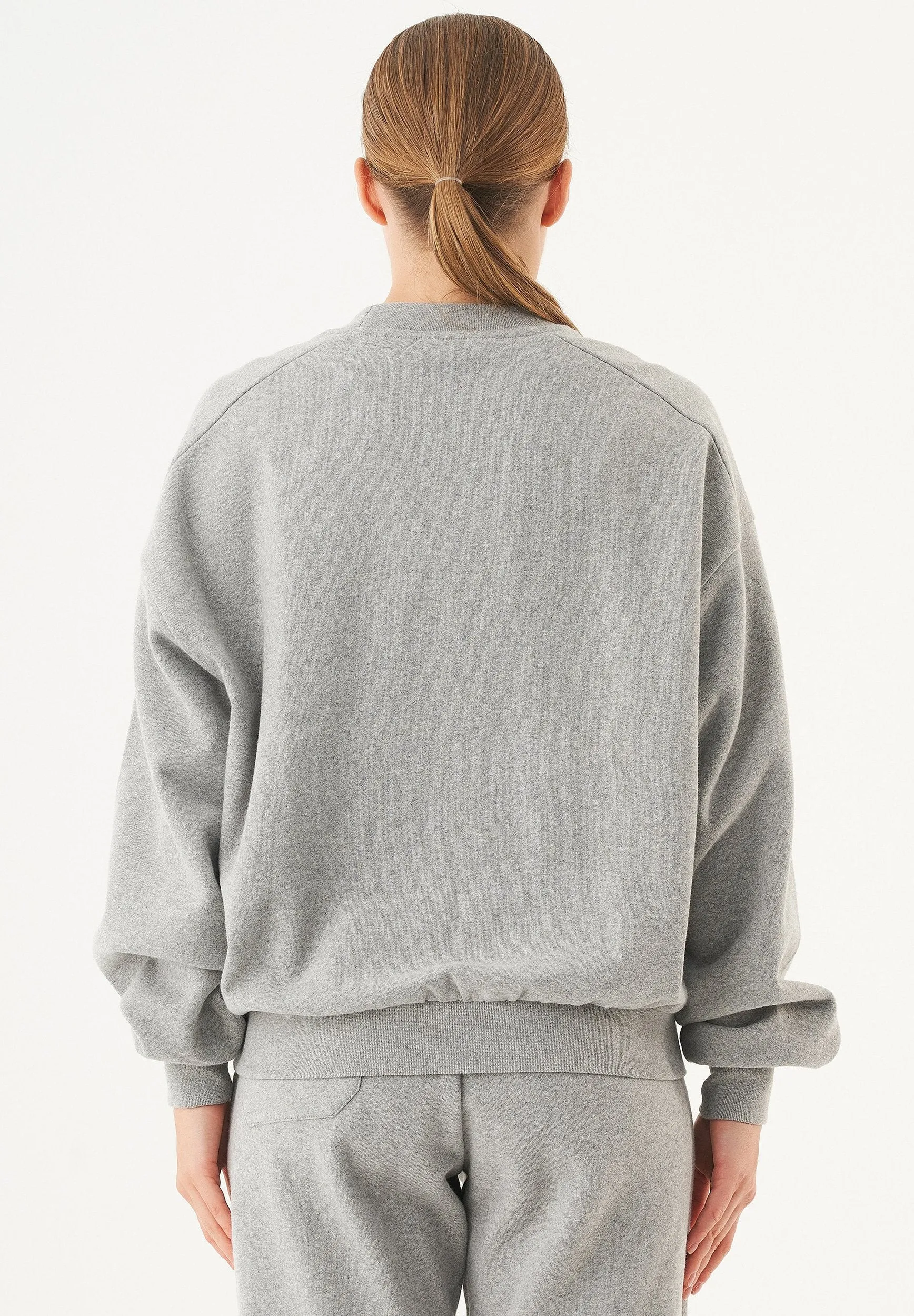Buket Soft Touch Organic Cotton Sweatshirt Grey Melange sold by Ivalo.com product image thumbnail 2