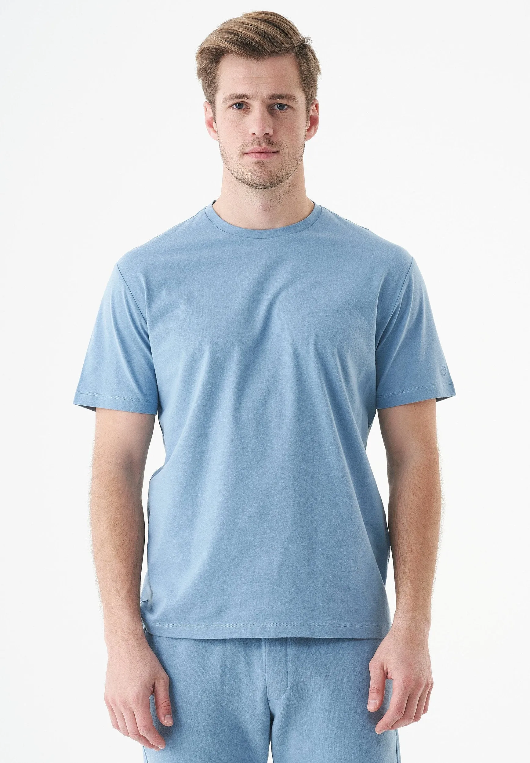 Tillo Unisex Basic Organic Cotton T-Shirt Steel Blue sold by Ivalo.com product image thumbnail 3
