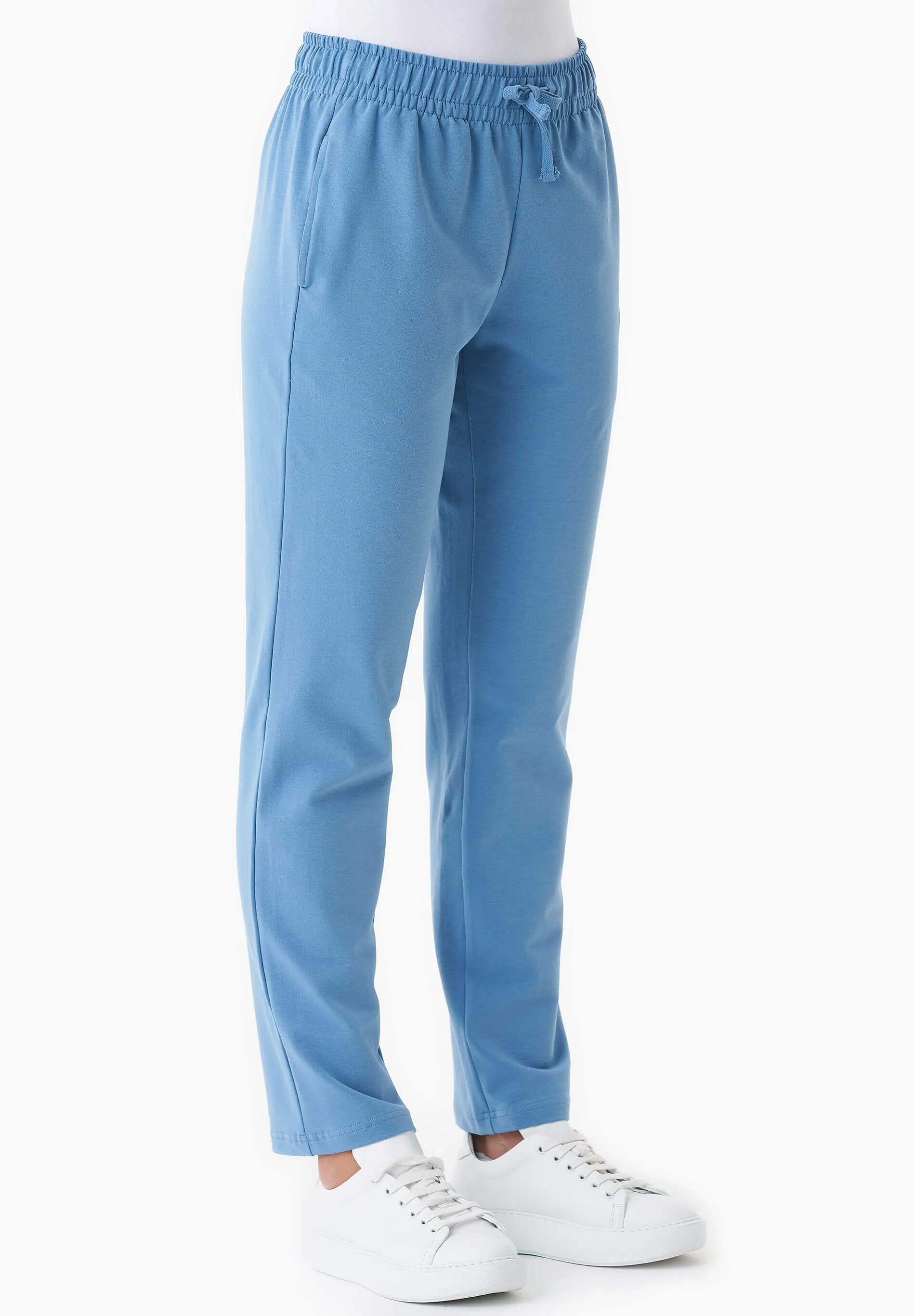 Parrla Light Organic Cotton Sweatpants Blue Fog sold by Ivalo.com product image thumbnail 5