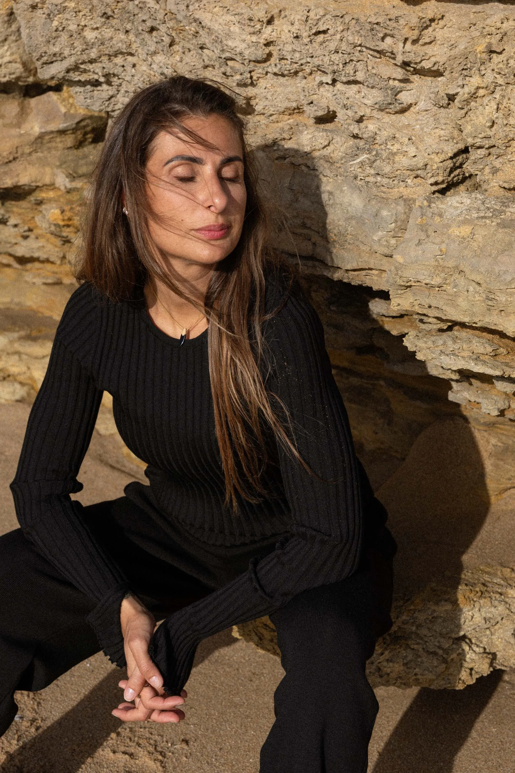 Brera Merino Long-Sleeve Top Black sold by Ivalo.com product image thumbnail 5