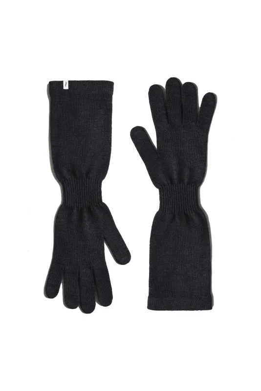 Via Merino Wool Gloves Black sold by Ivalo.com
