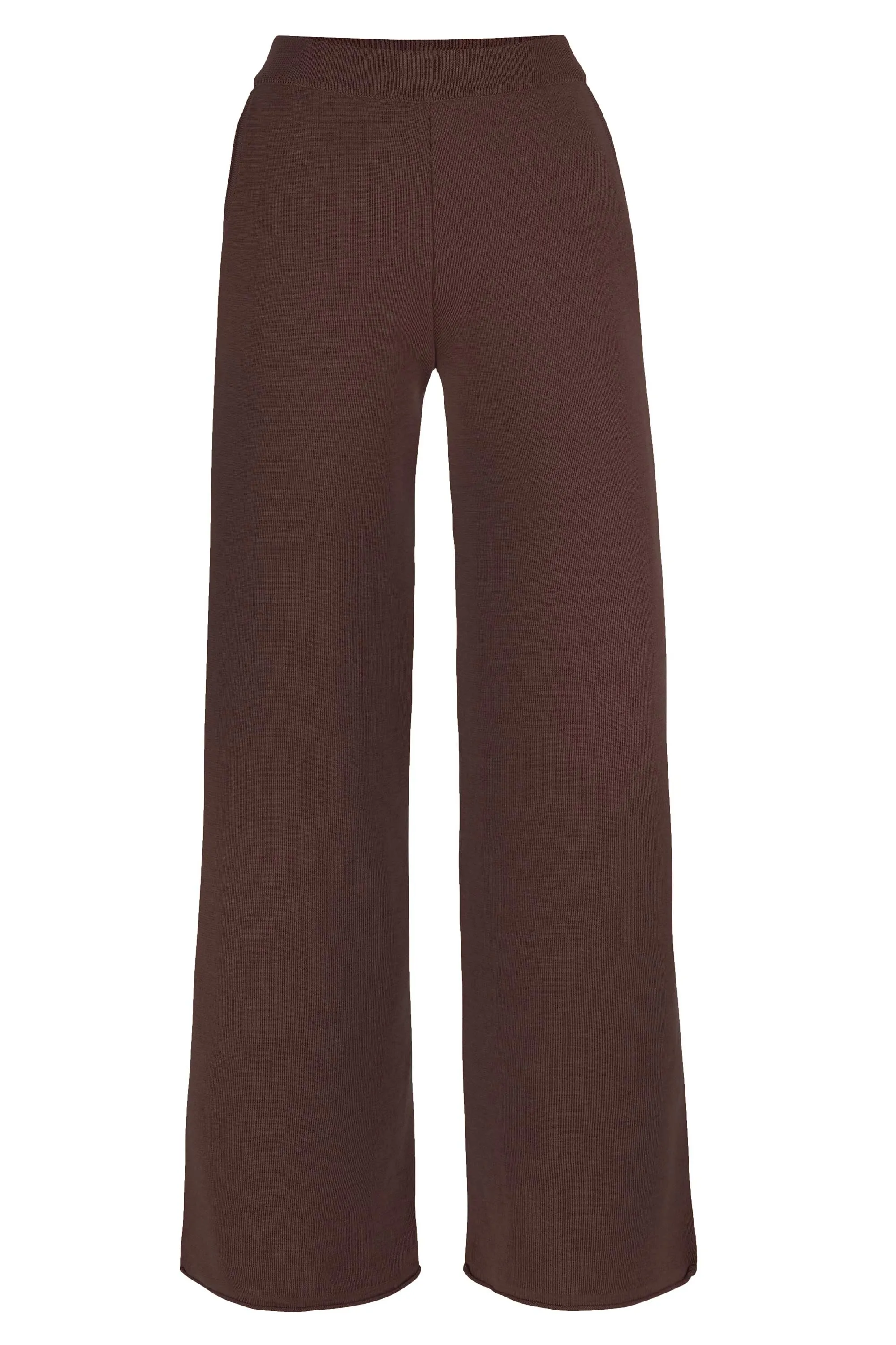 Bene Merino Wide Pants Chocolate sold by Ivalo.com