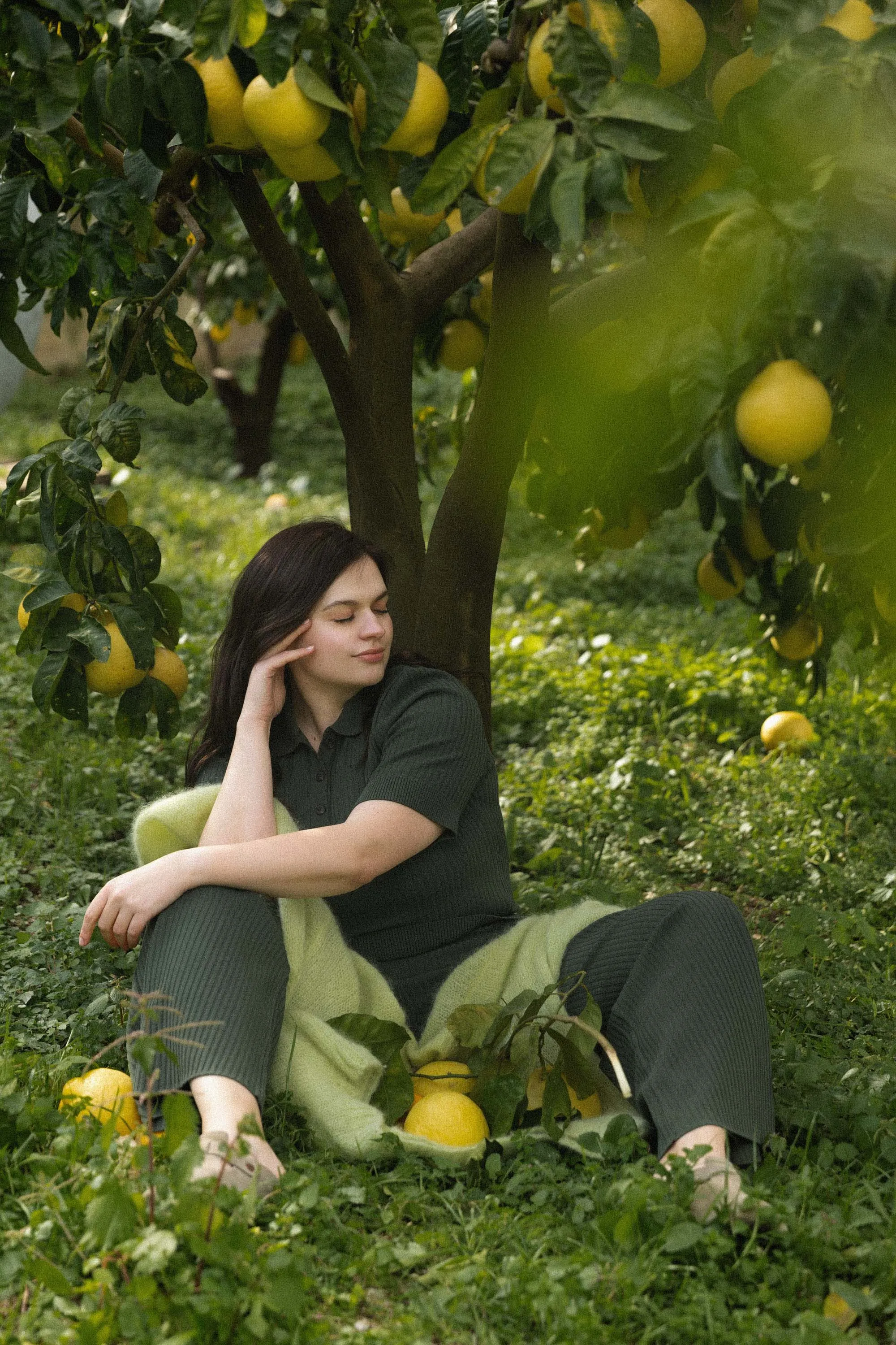 Vera Ribbed Pants Khaki sold by Ivalo.com product image thumbnail 5