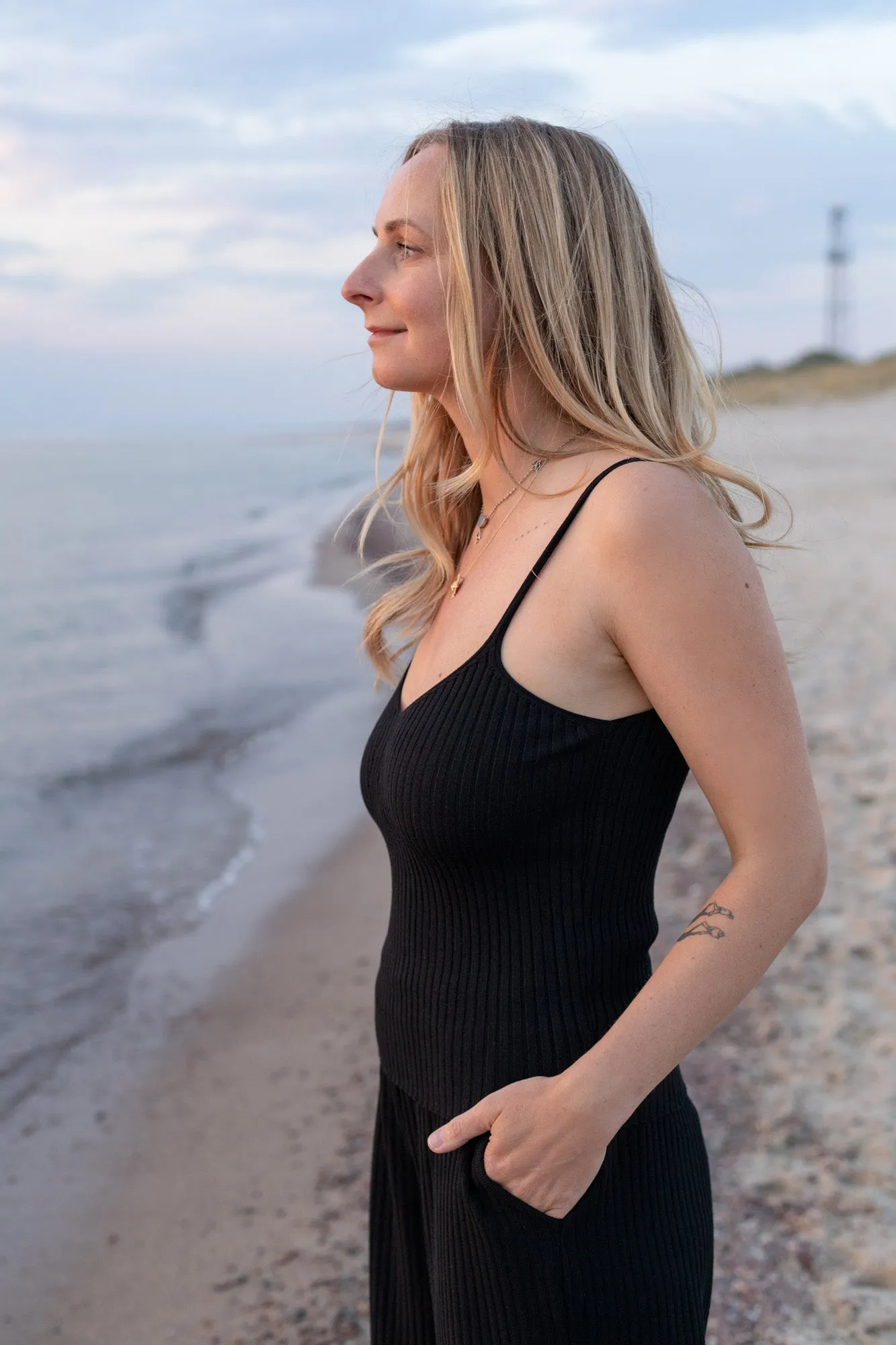 Sotto Ribbed Top Black sold by Ivalo.com product image thumbnail 3