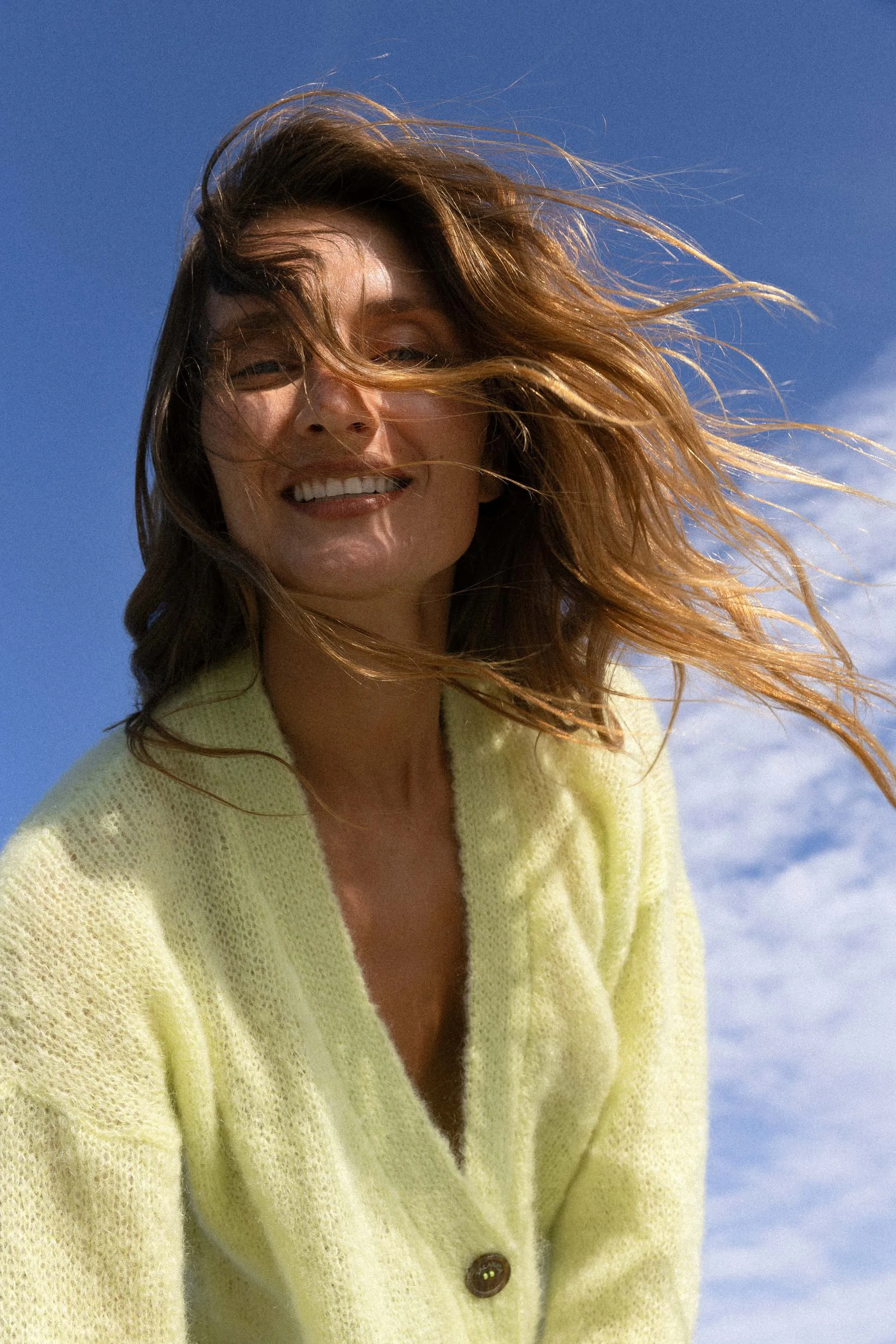 Melody Mohair Cardigan Limone sold by Ivalo.com product image thumbnail 4