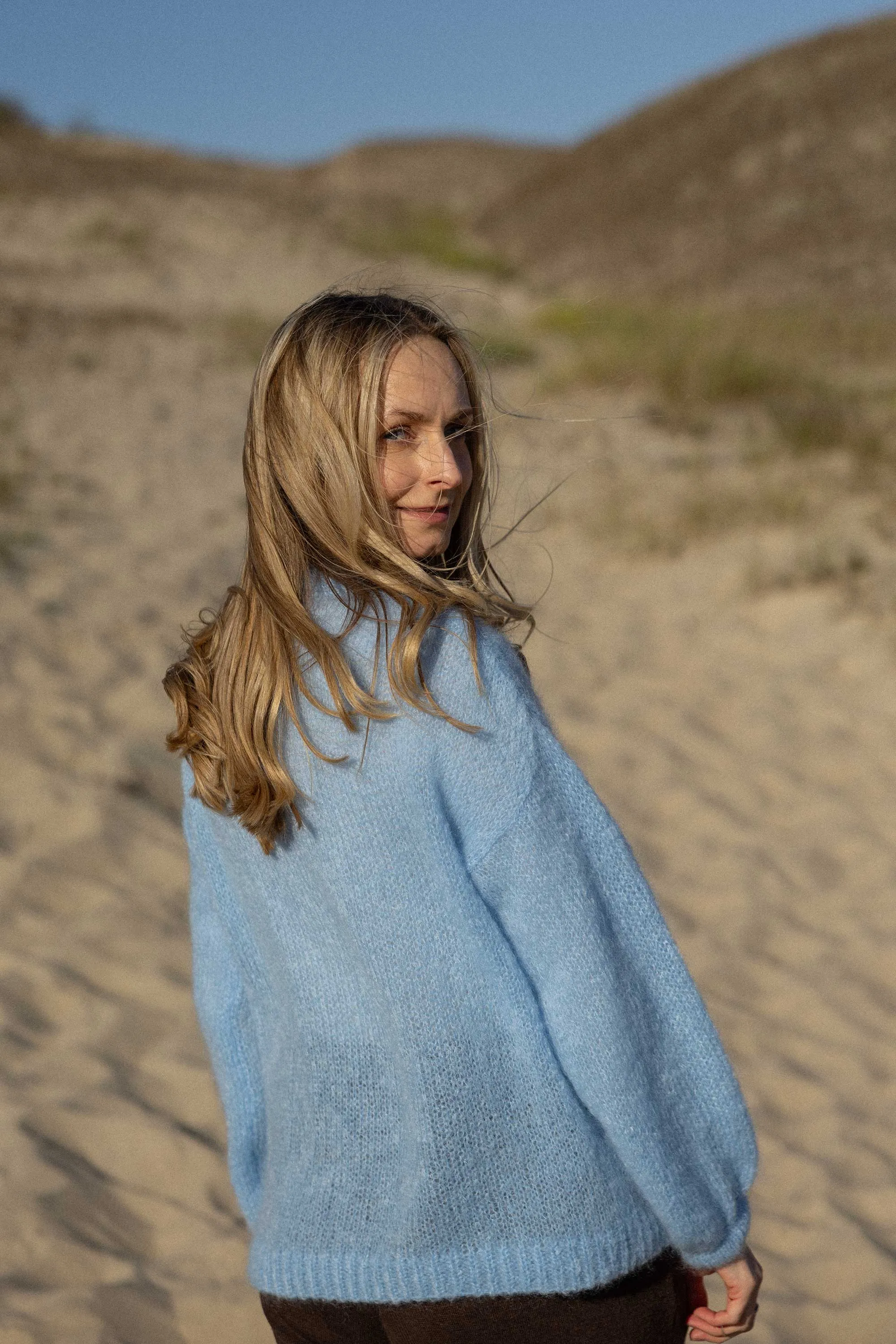 Melody Mohair Jumper Sky Blue sold by Ivalo.com