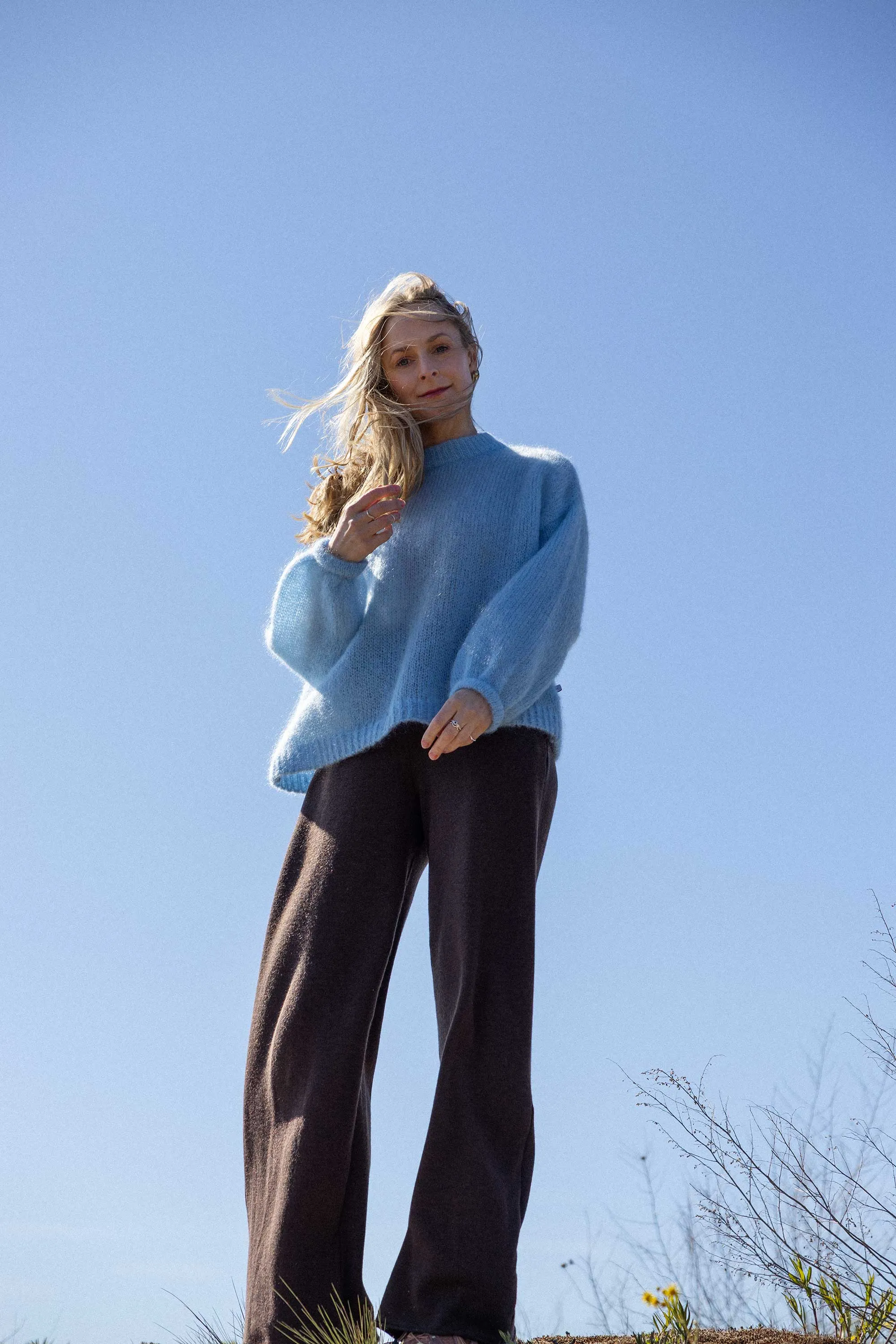 Melody Mohair Jumper Sky Blue sold by Ivalo.com product image thumbnail 3