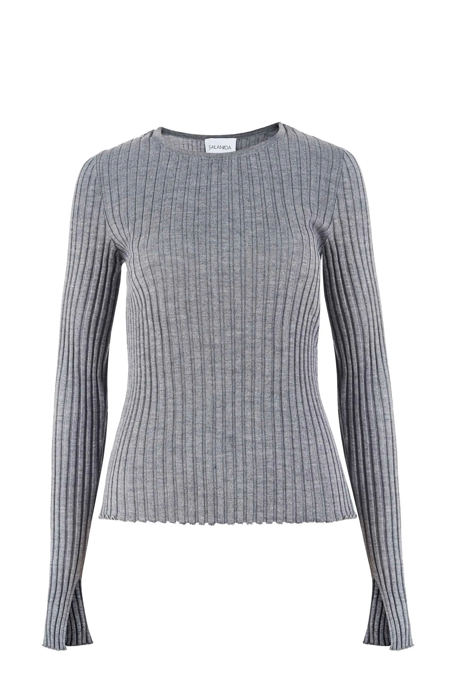 Brera Merino Long-Sleeve Top Light Grey sold by Ivalo.com product image thumbnail 2