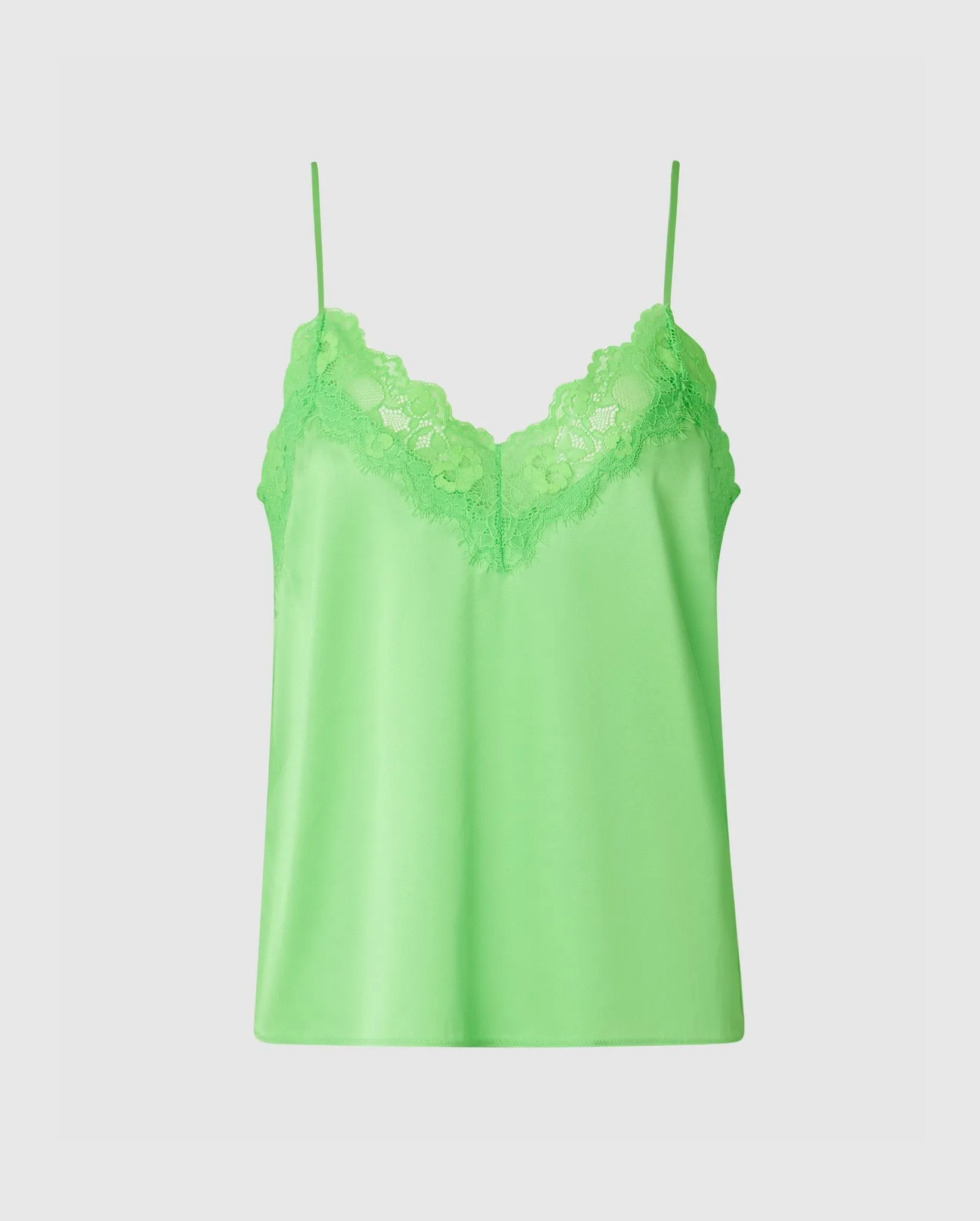 Silk Lace Camisole Mint Green sold by Ivalo.com