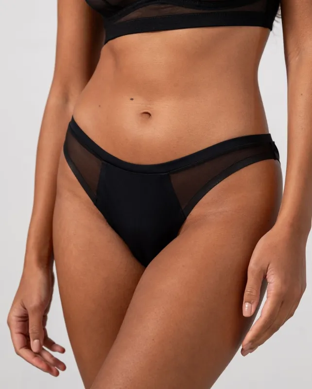 Micro Period Bikini Briefs Black sold by Ivalo.com
