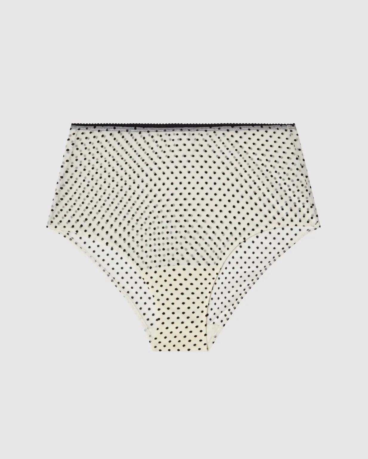 Mesh Highwaist Briefs Cream/Black sold by Ivalo.com product image thumbnail 5