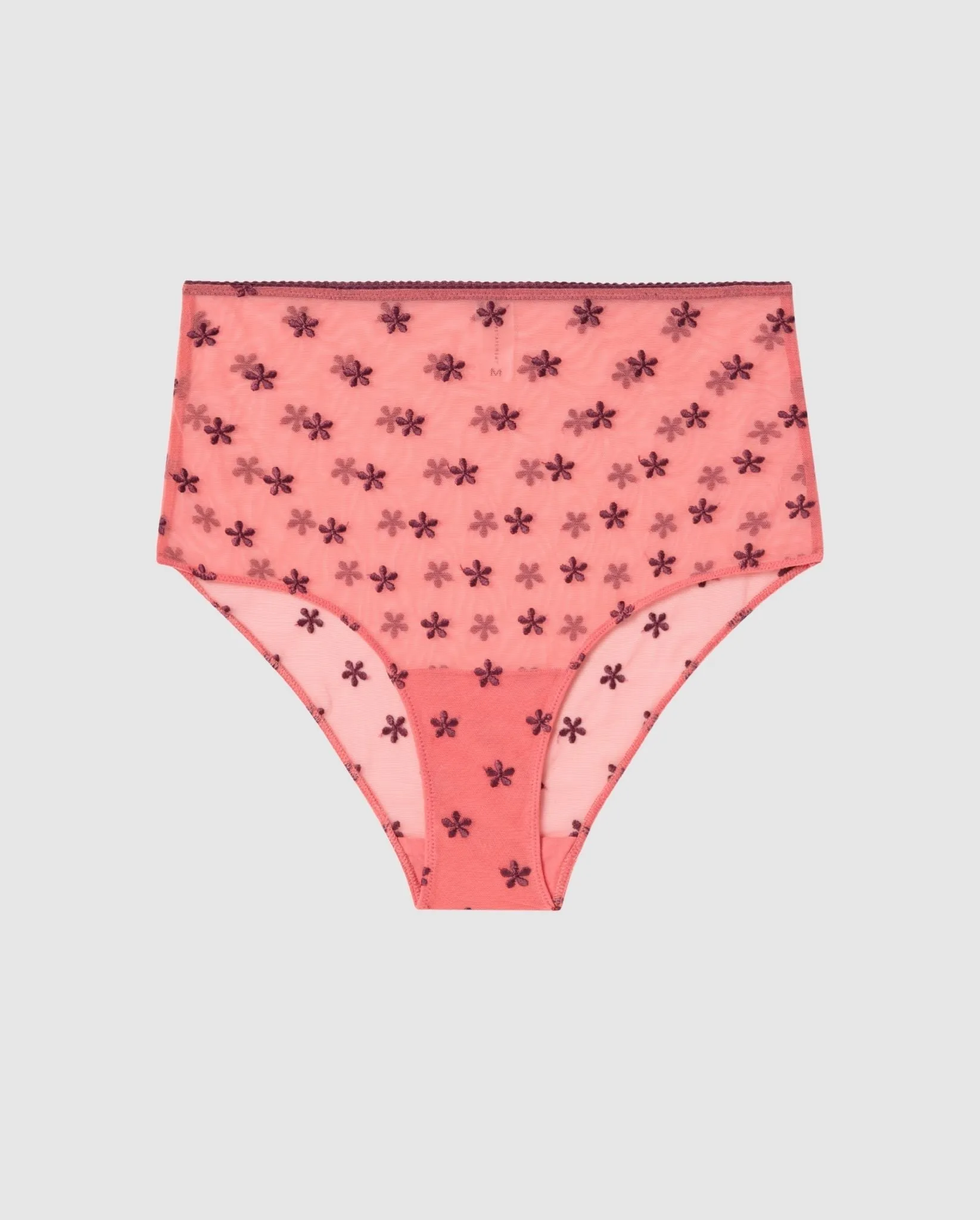 Mesh Highwaist Briefs Coral/Cherry sold by Ivalo.com