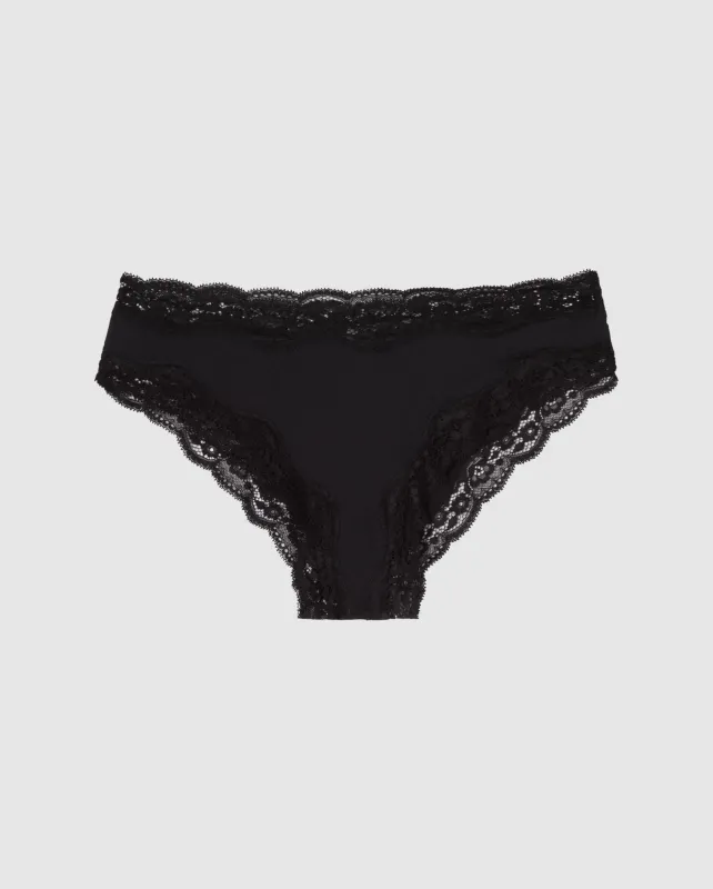 Micro Lace Cheeky Black sold by Ivalo.com