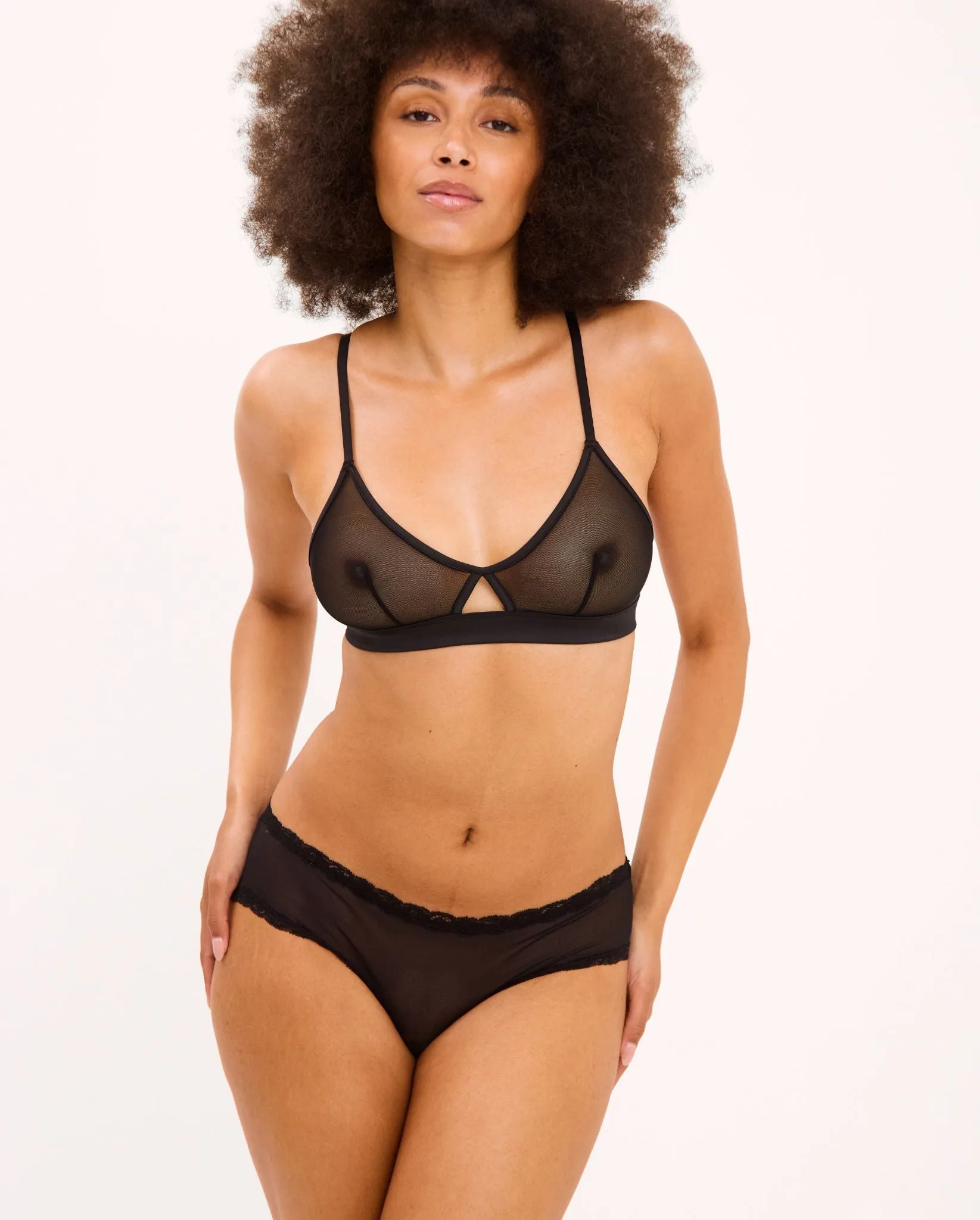 Mesh Lace Trim Hipster Black sold by Ivalo.com product image thumbnail 5