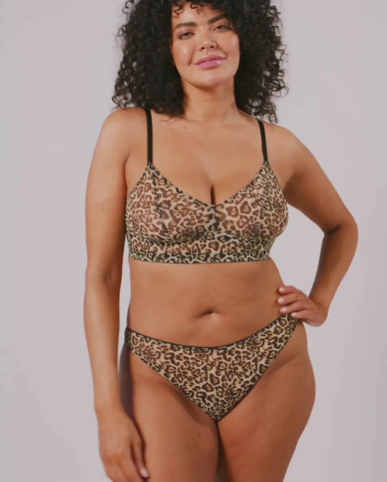 Mesh Bikini Briefs 3-Pack Leopard sold by Ivalo.com product image thumbnail 3