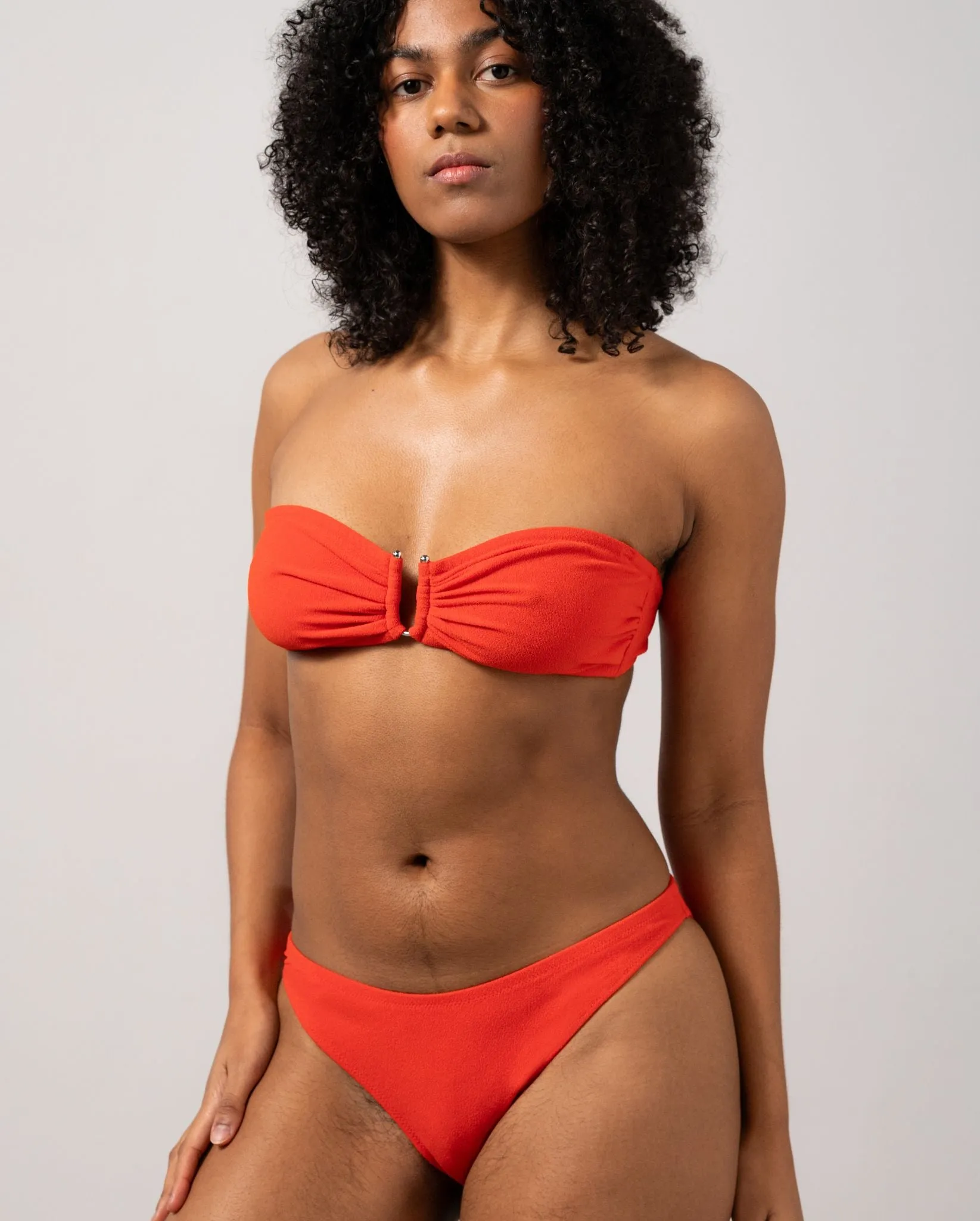 Bandeau Bikini Top Papaya Orange sold by Ivalo.com product image thumbnail 4