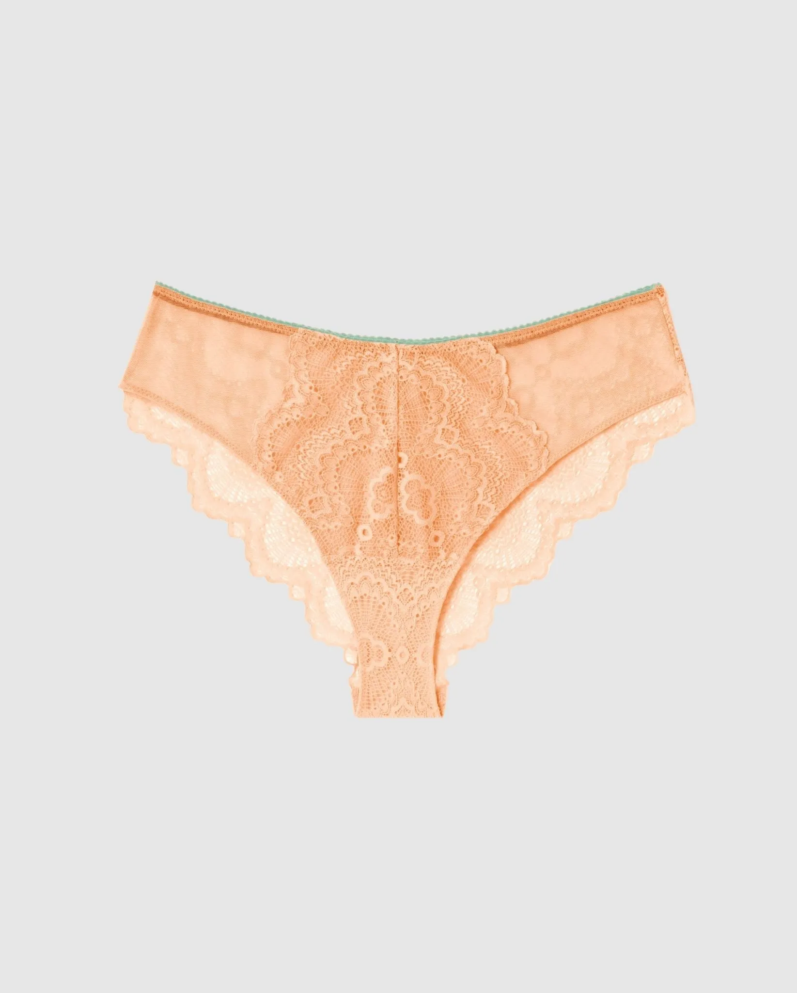Lace Cheeky Peach/Turquoise sold by Ivalo.com