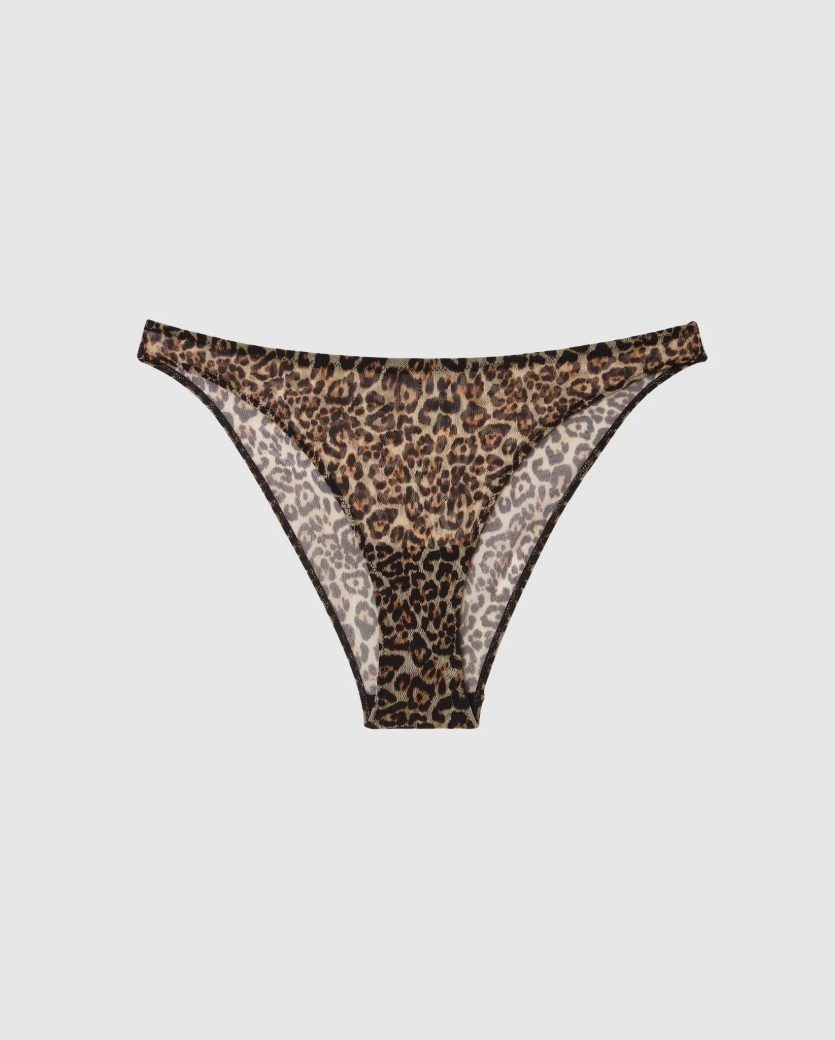 Mesh Bikini Briefs Leopard sold by Ivalo.com