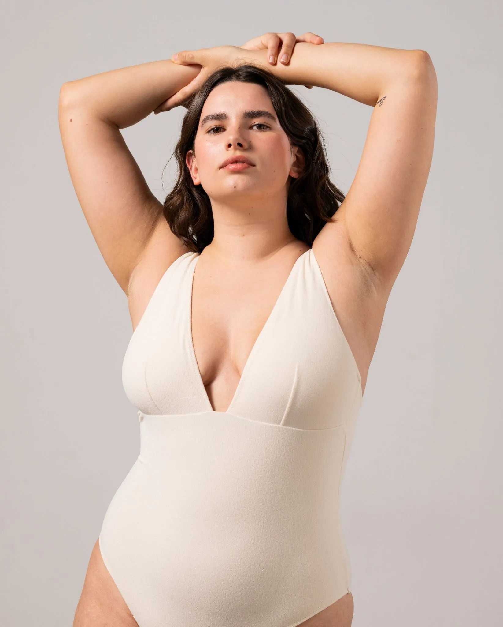 Plunge Swimsuit Cream White sold by Ivalo.com product image thumbnail 3